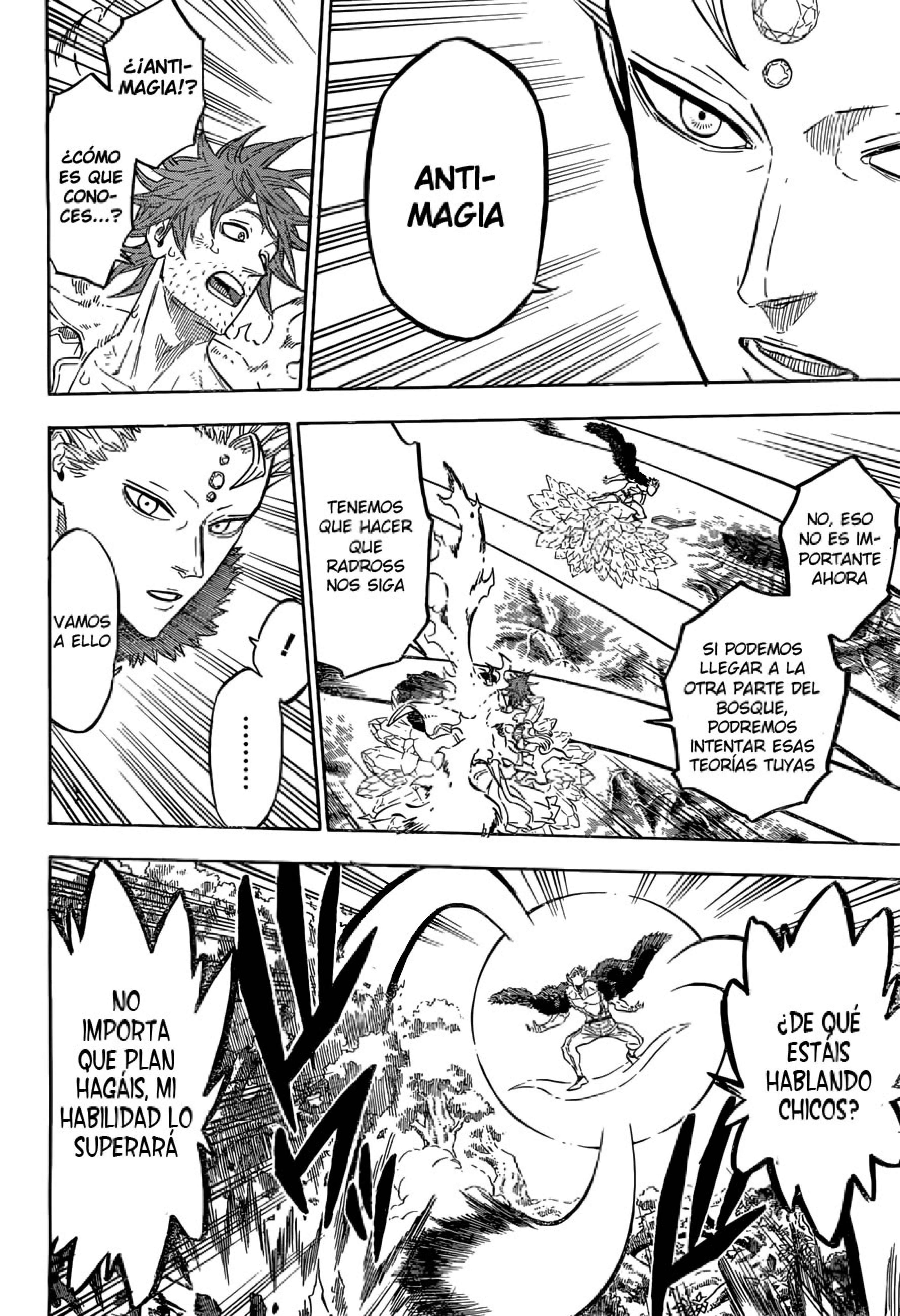 Read black Clover es Manga Online