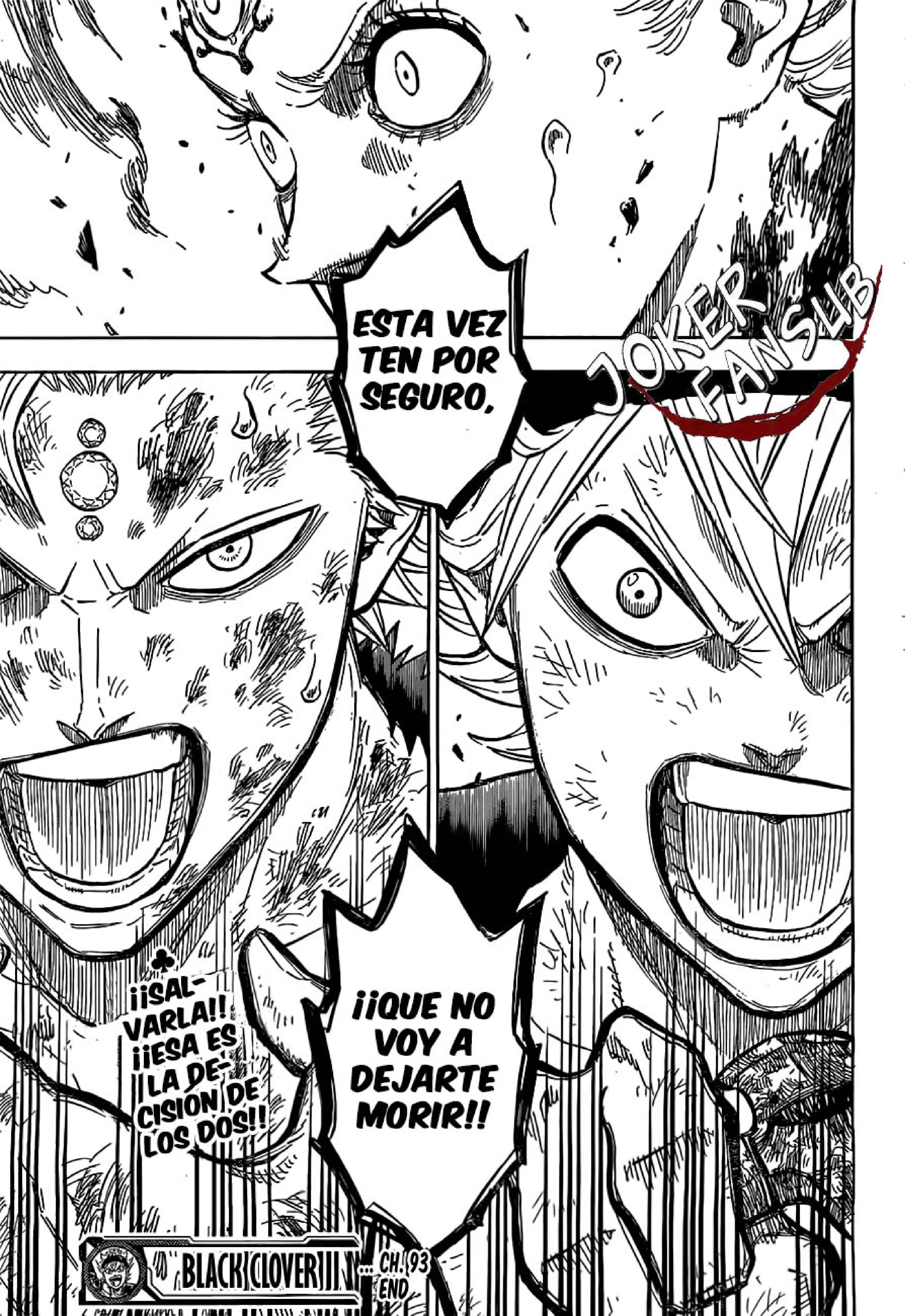 Read black Clover es Manga Online