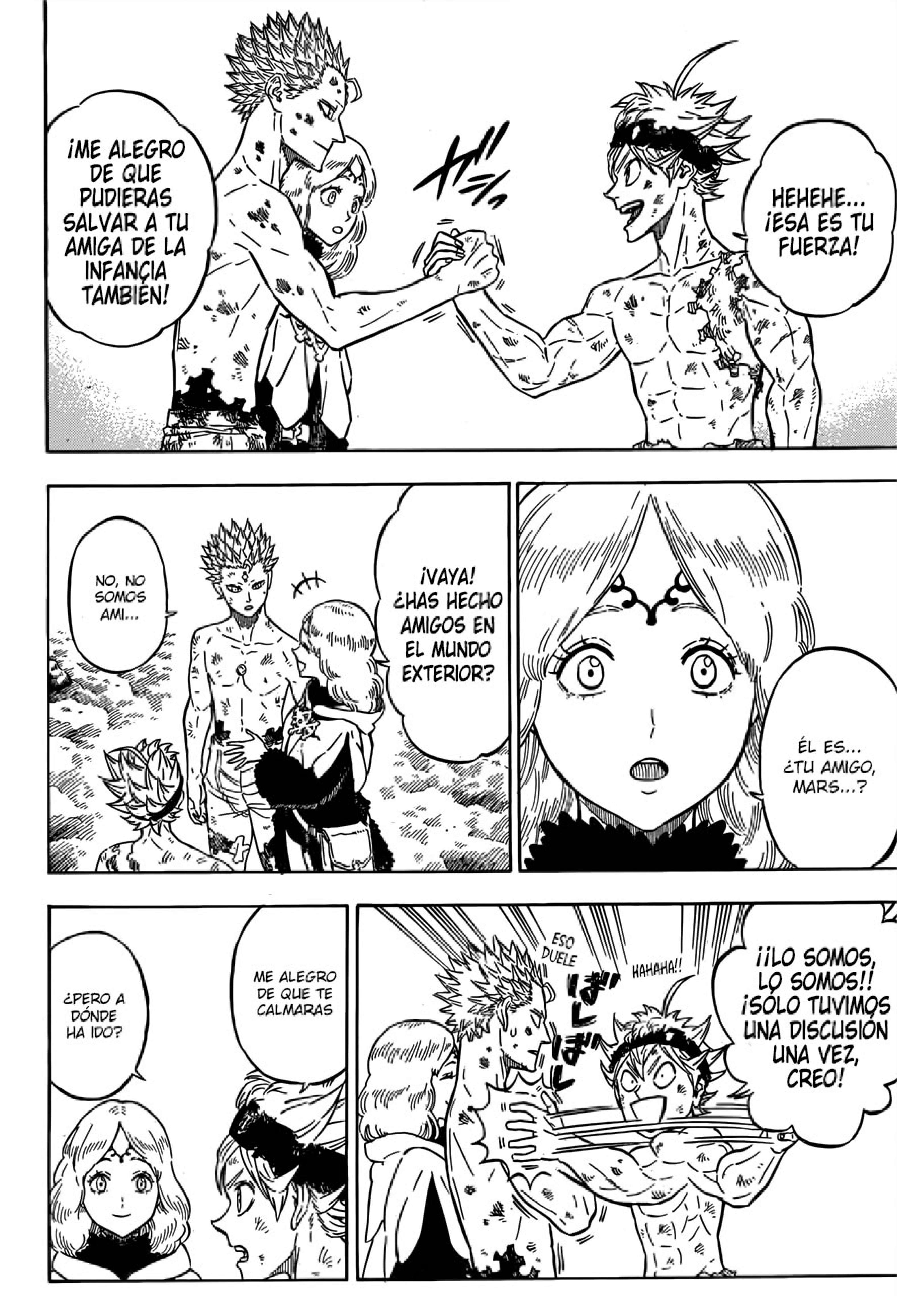 Read black Clover es Manga Online