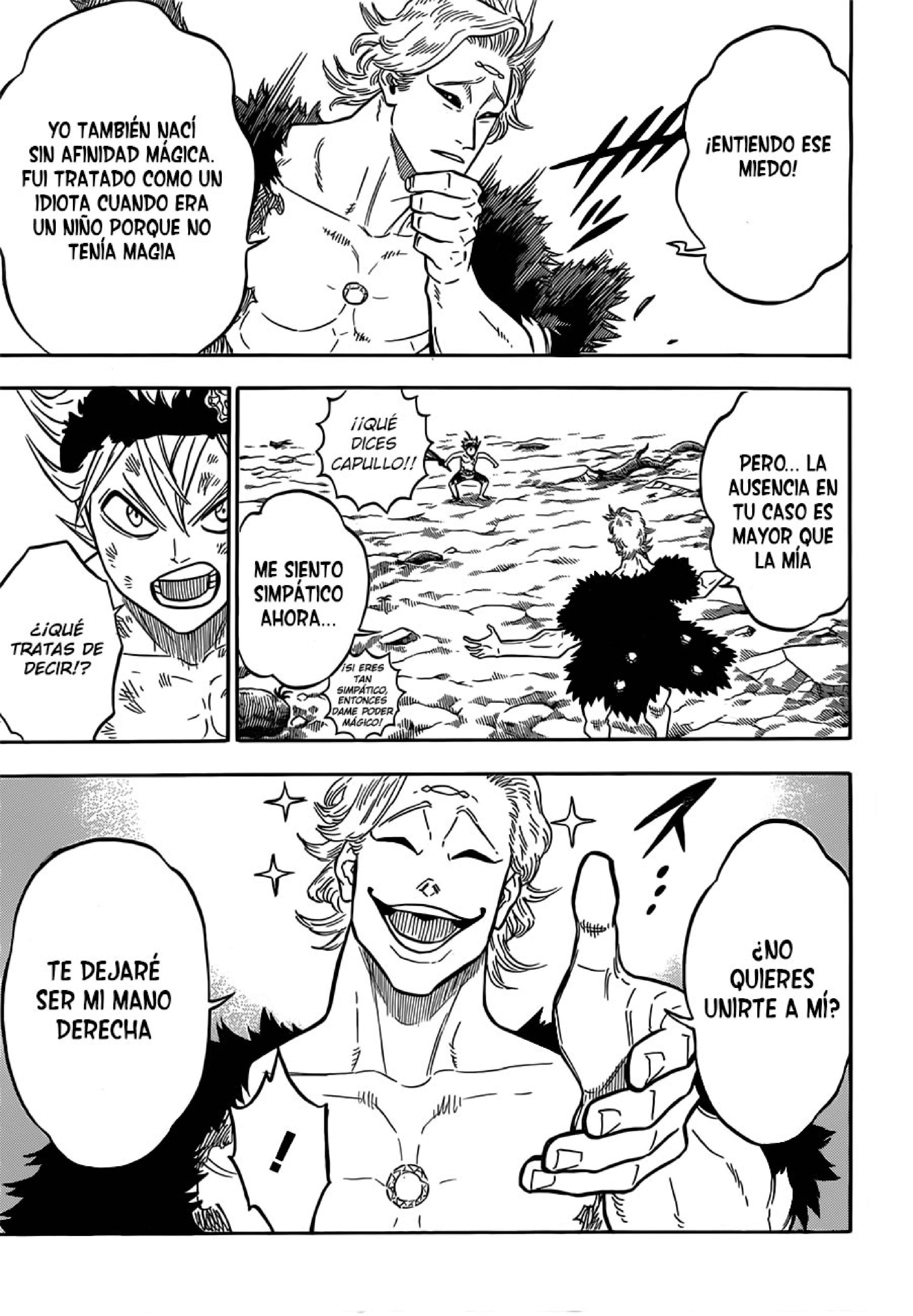 Read black Clover es Manga Online