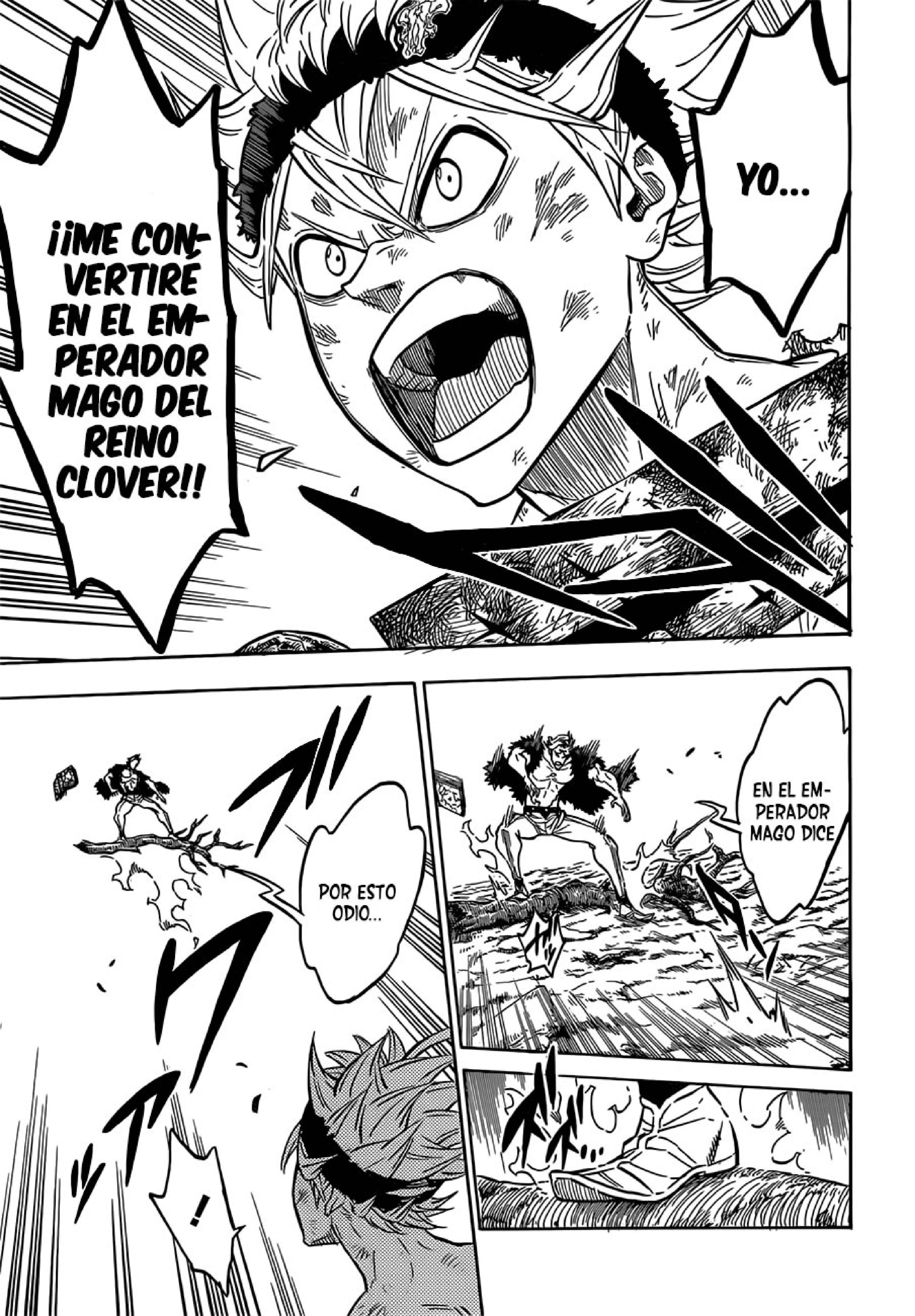 Read black Clover es Manga Online