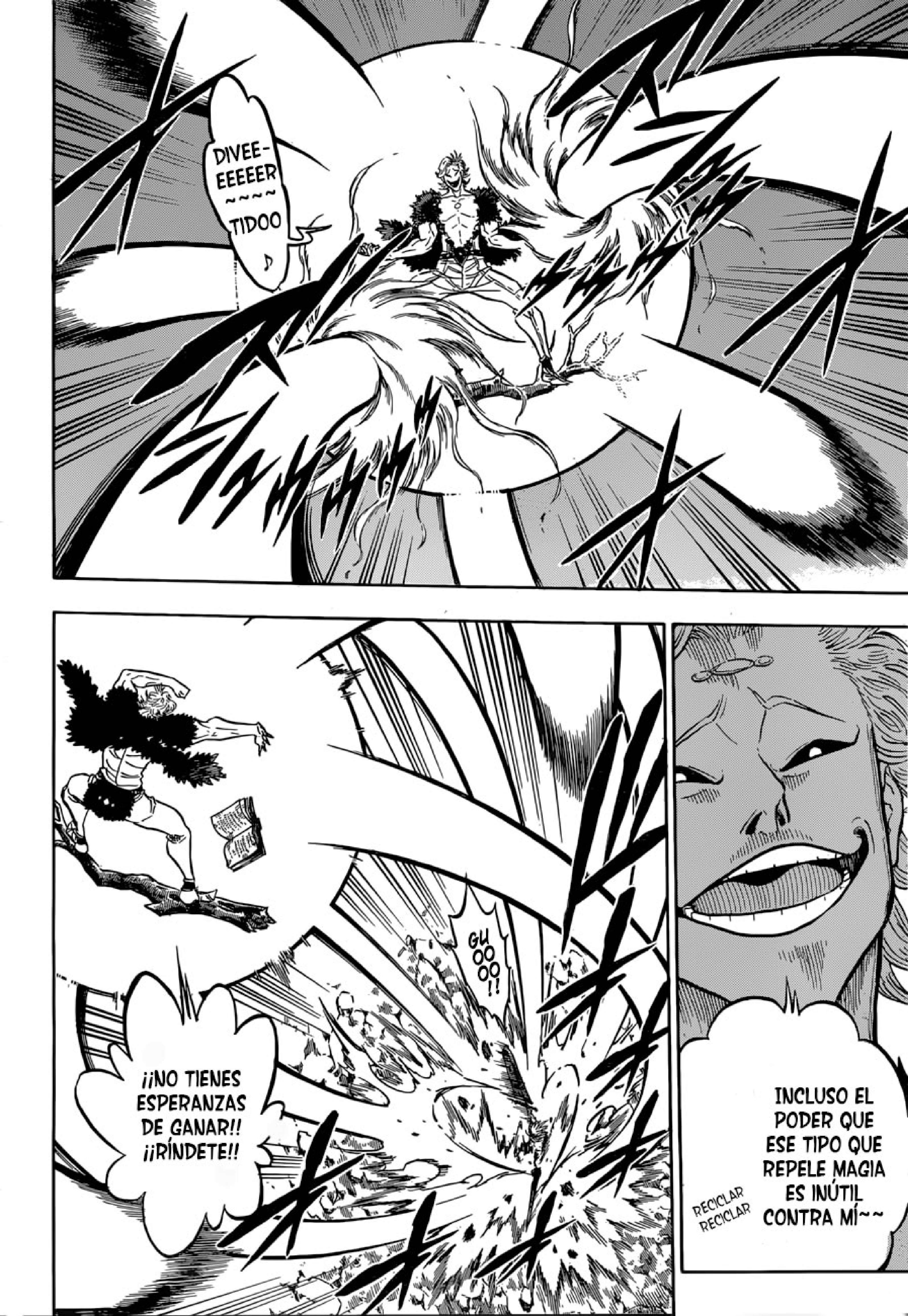 Read black Clover es Manga Online