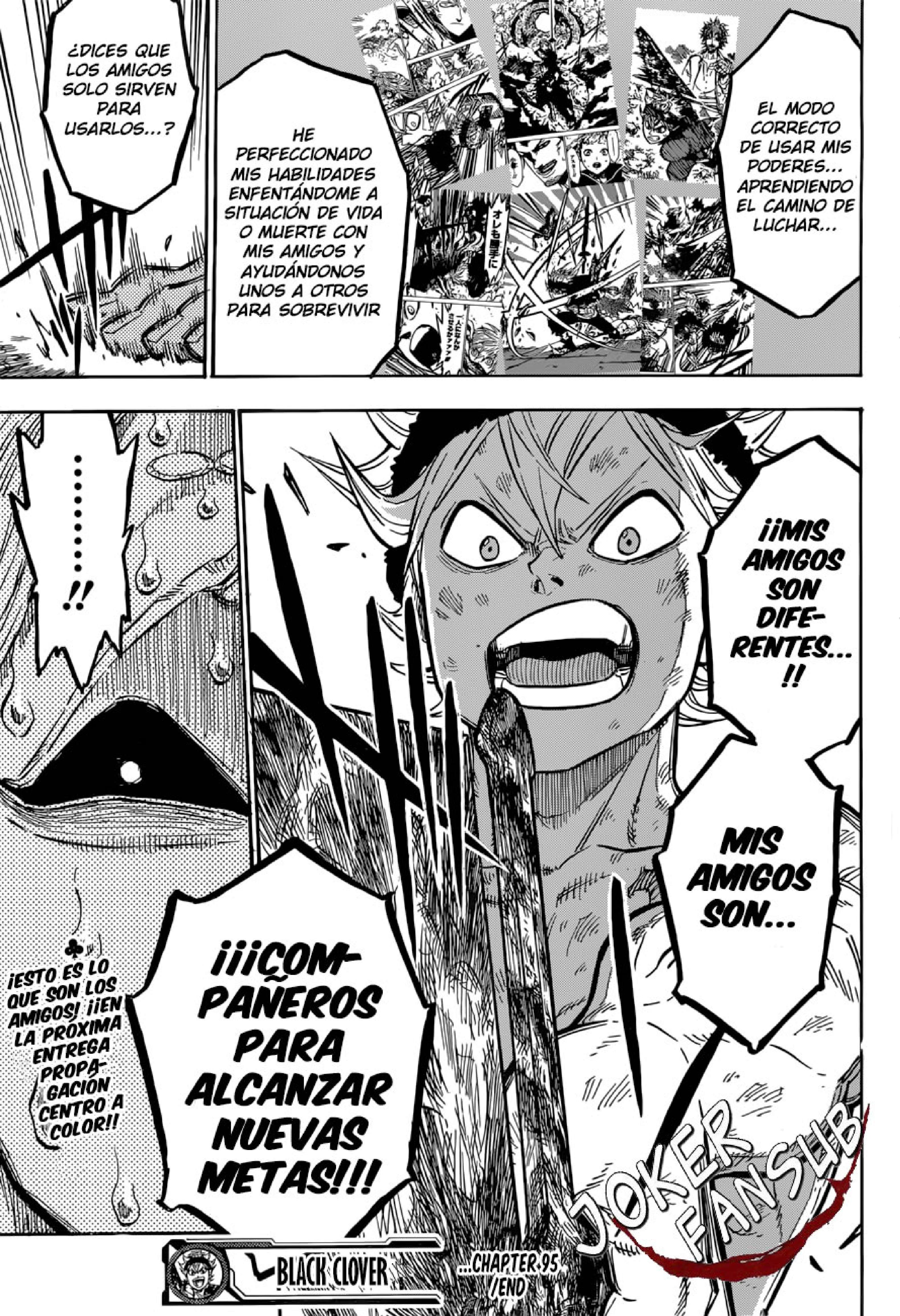 Read black Clover es Manga Online