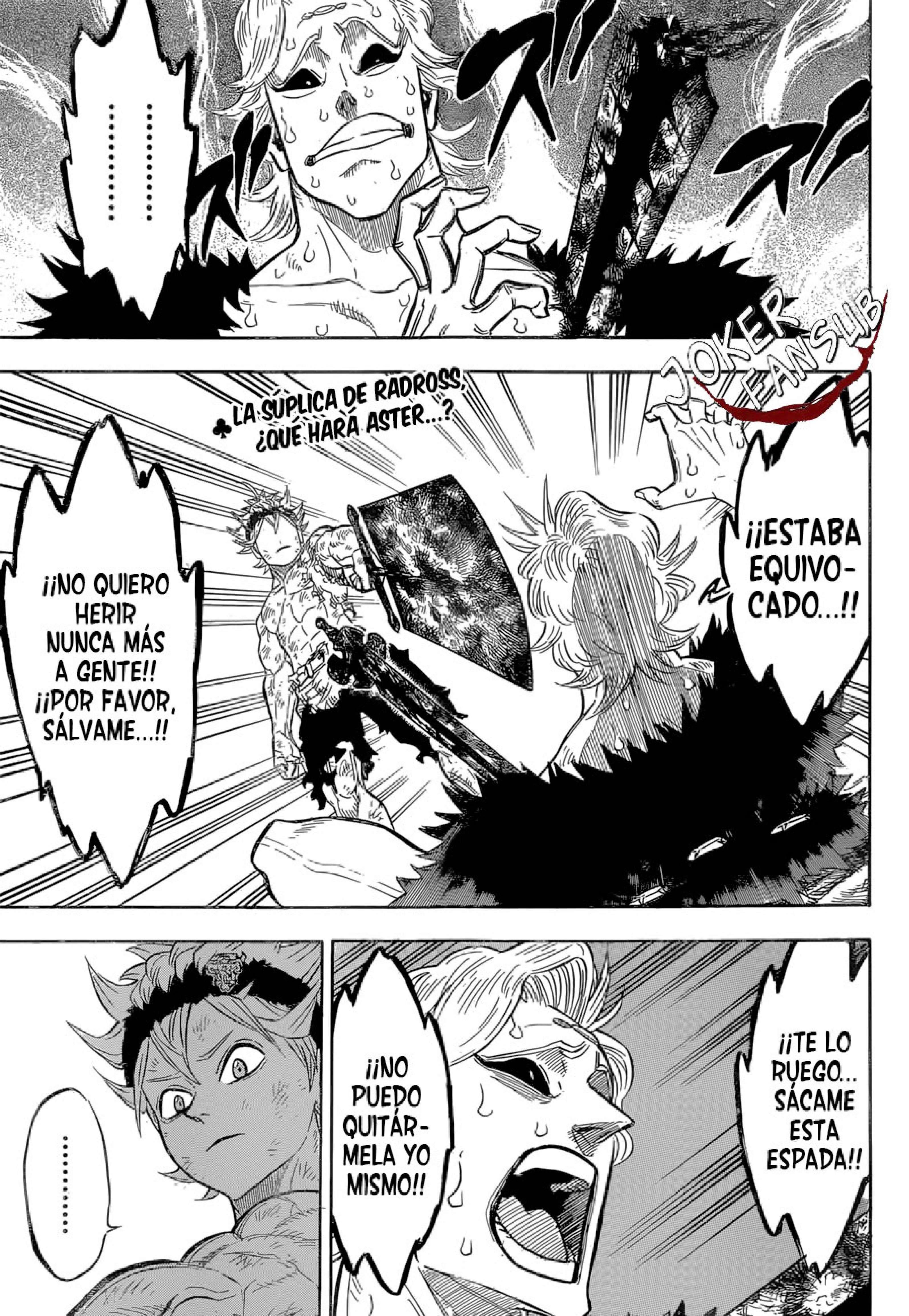 Read black Clover es Manga Online