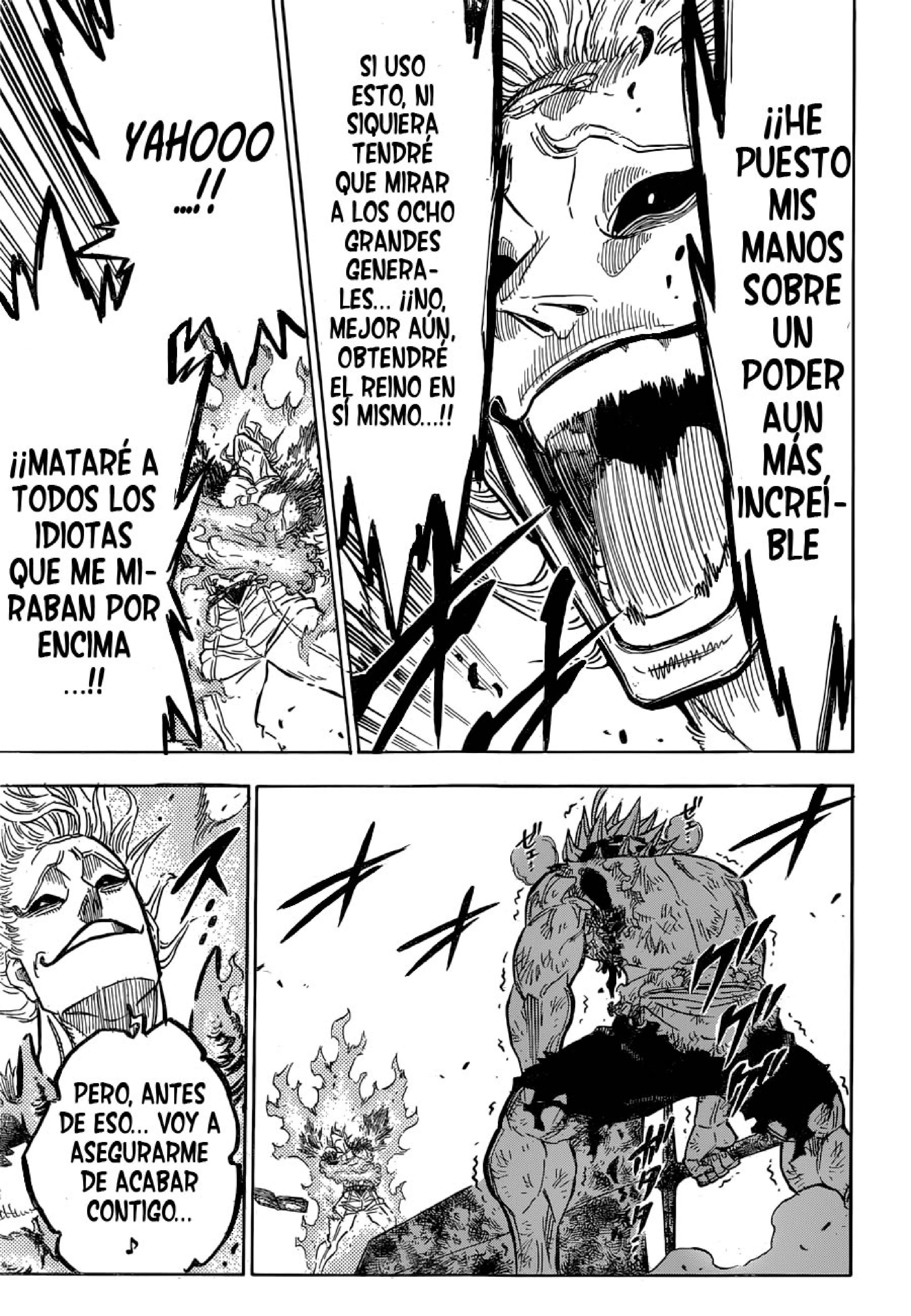 Read black Clover es Manga Online