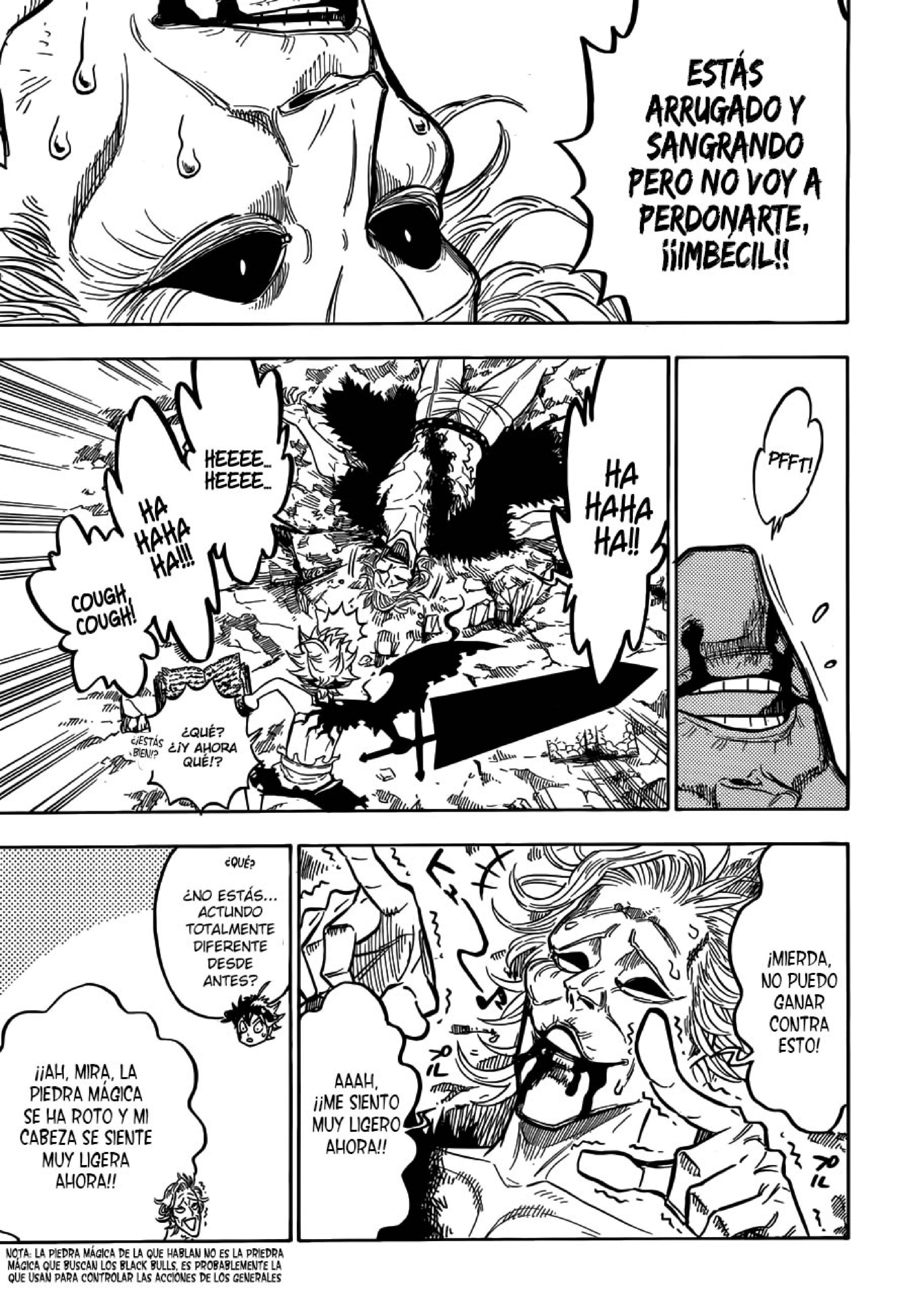 Read black Clover es Manga Online