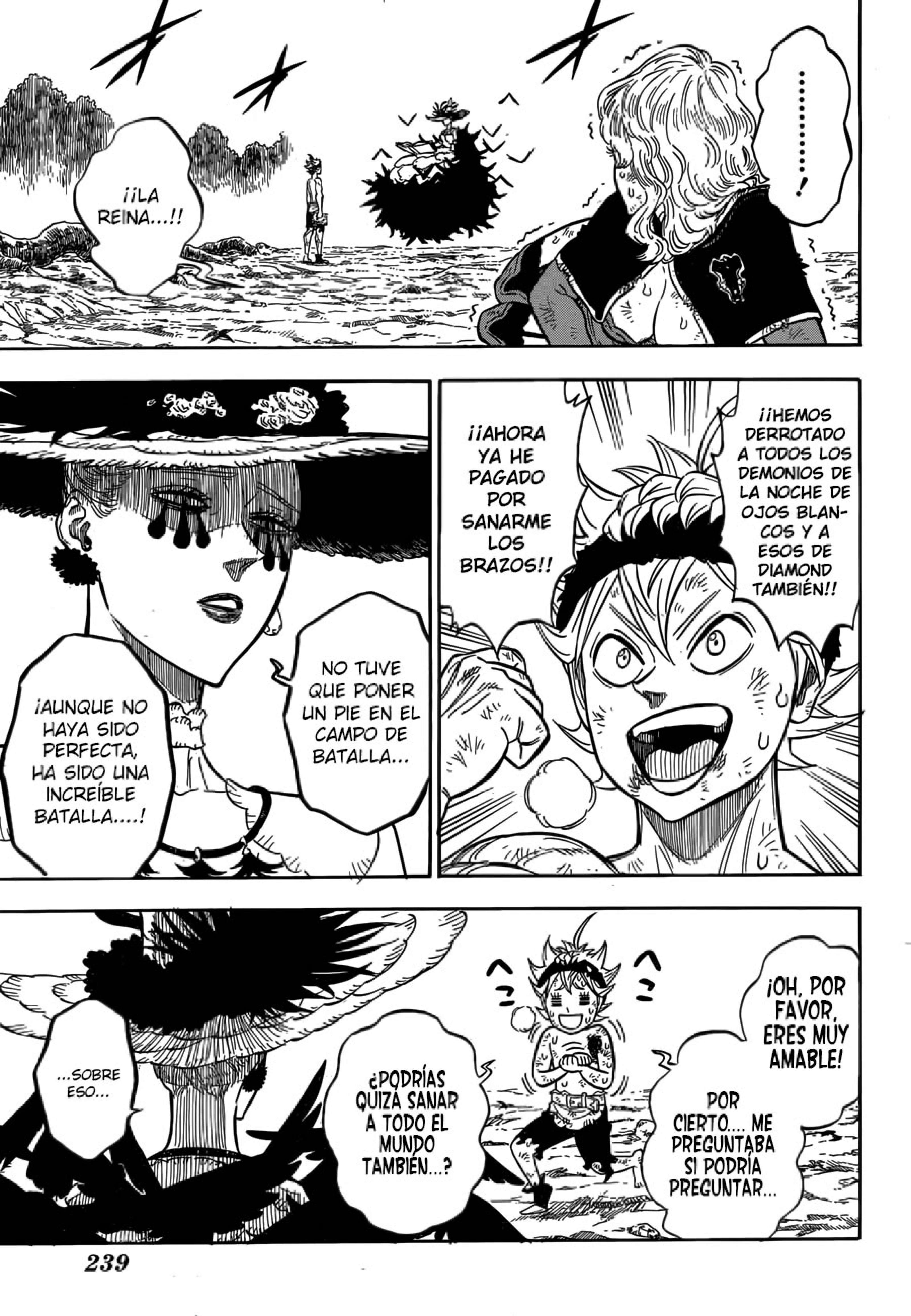 Read black Clover es Manga Online