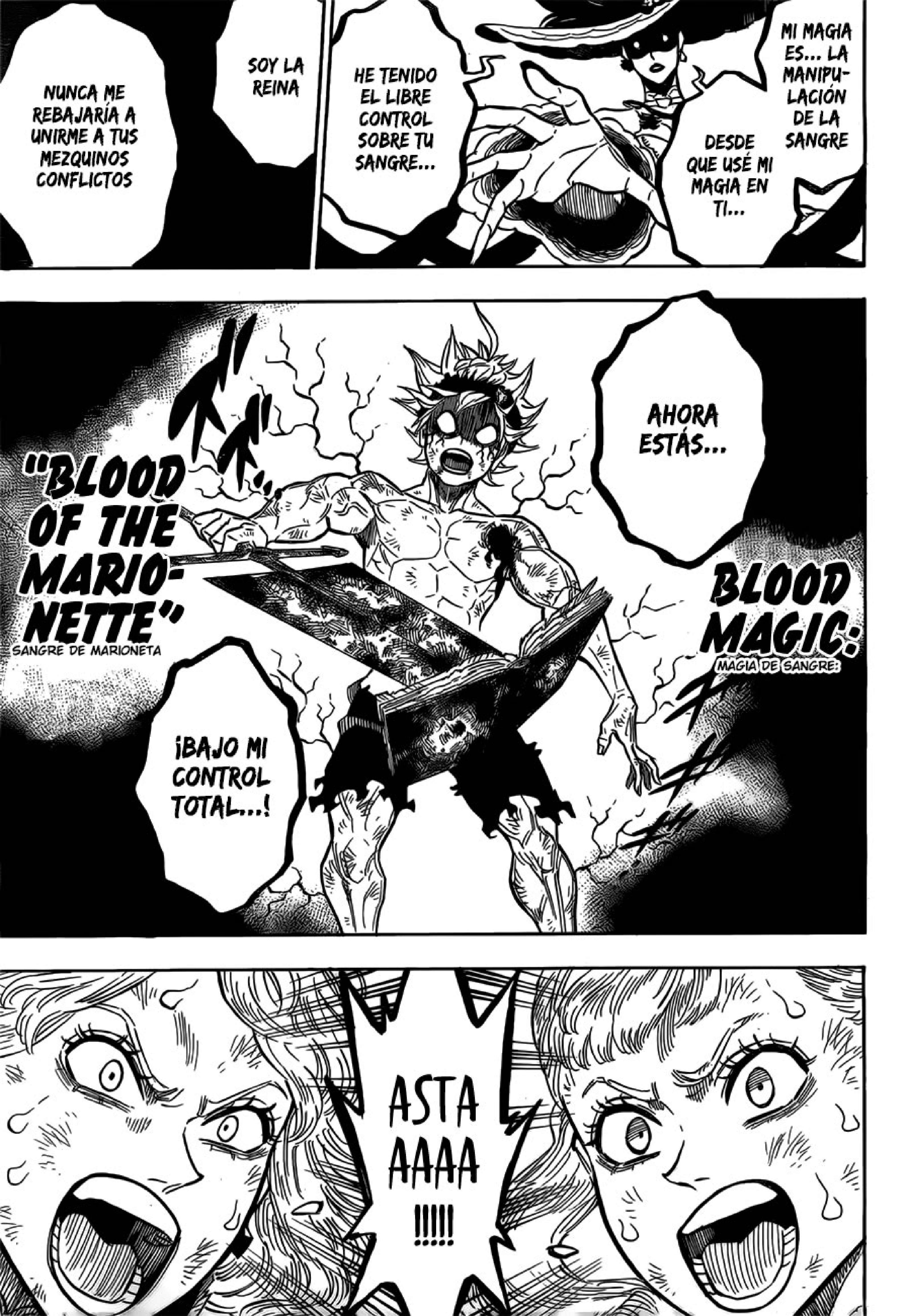 Read black Clover es Manga Online