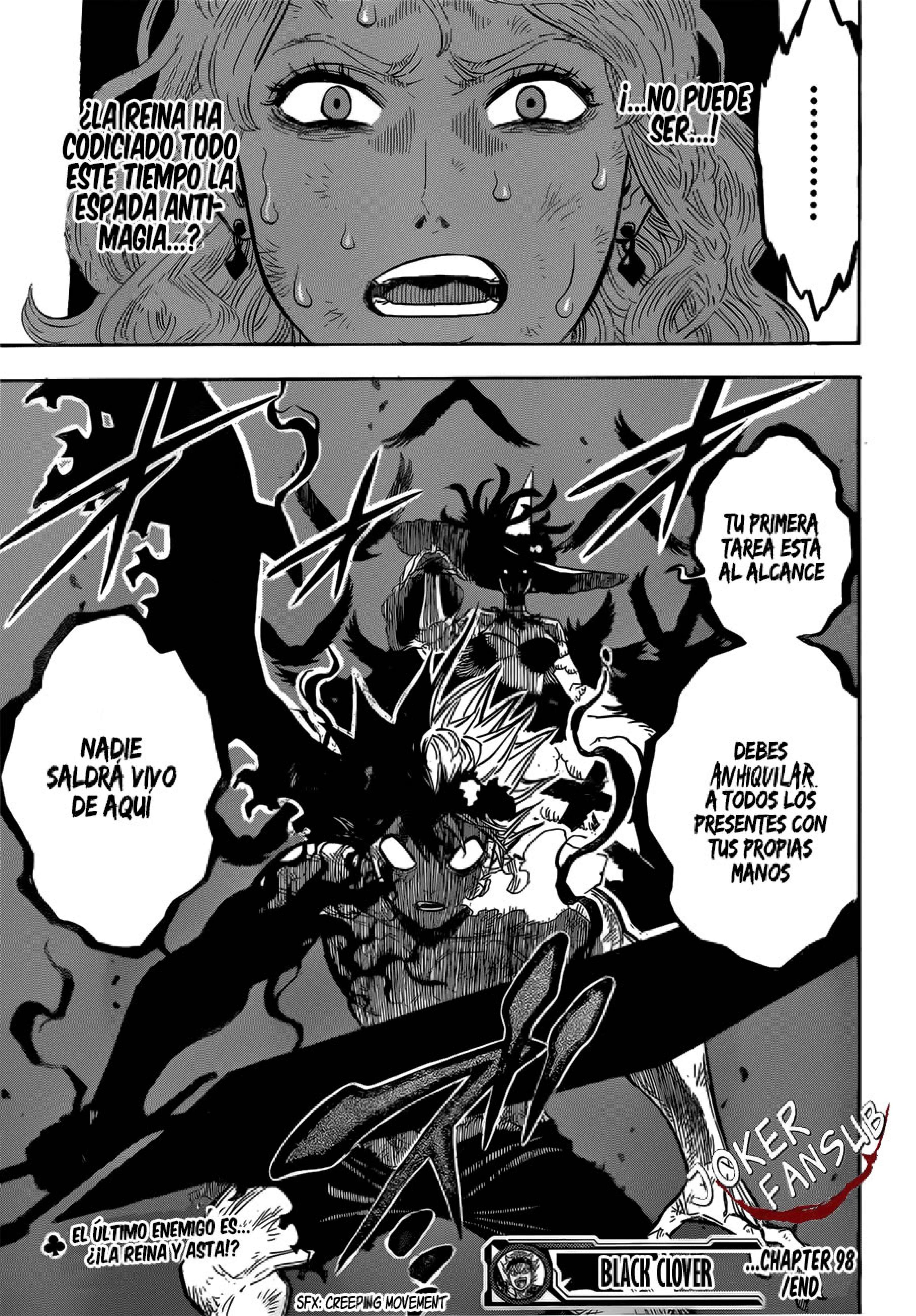 Read black Clover es Manga Online