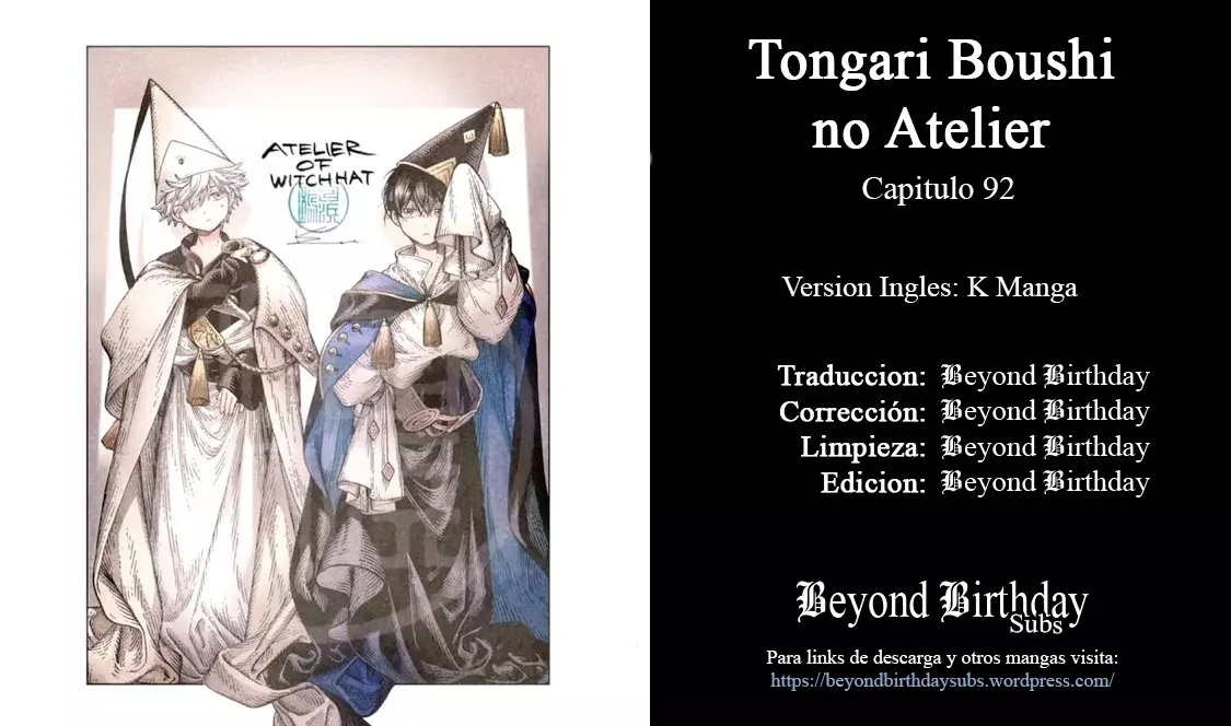 Read witch hat atelier es Manga Online