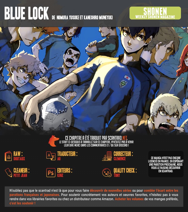 Read Blue Lock fr Manga Online