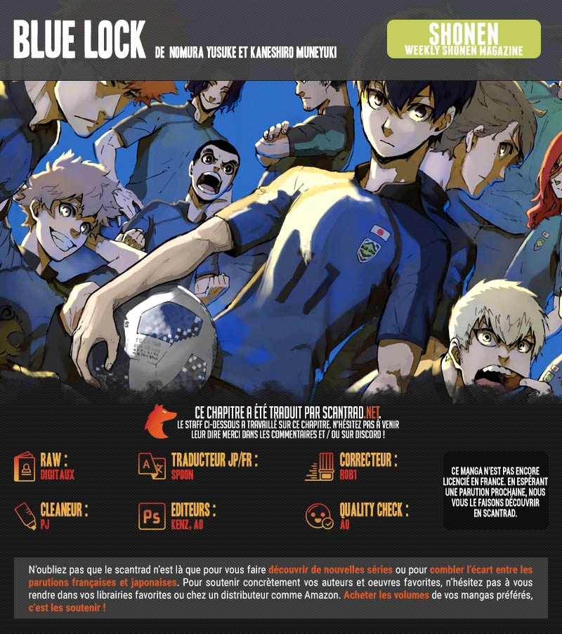 Read Blue Lock fr Manga Online