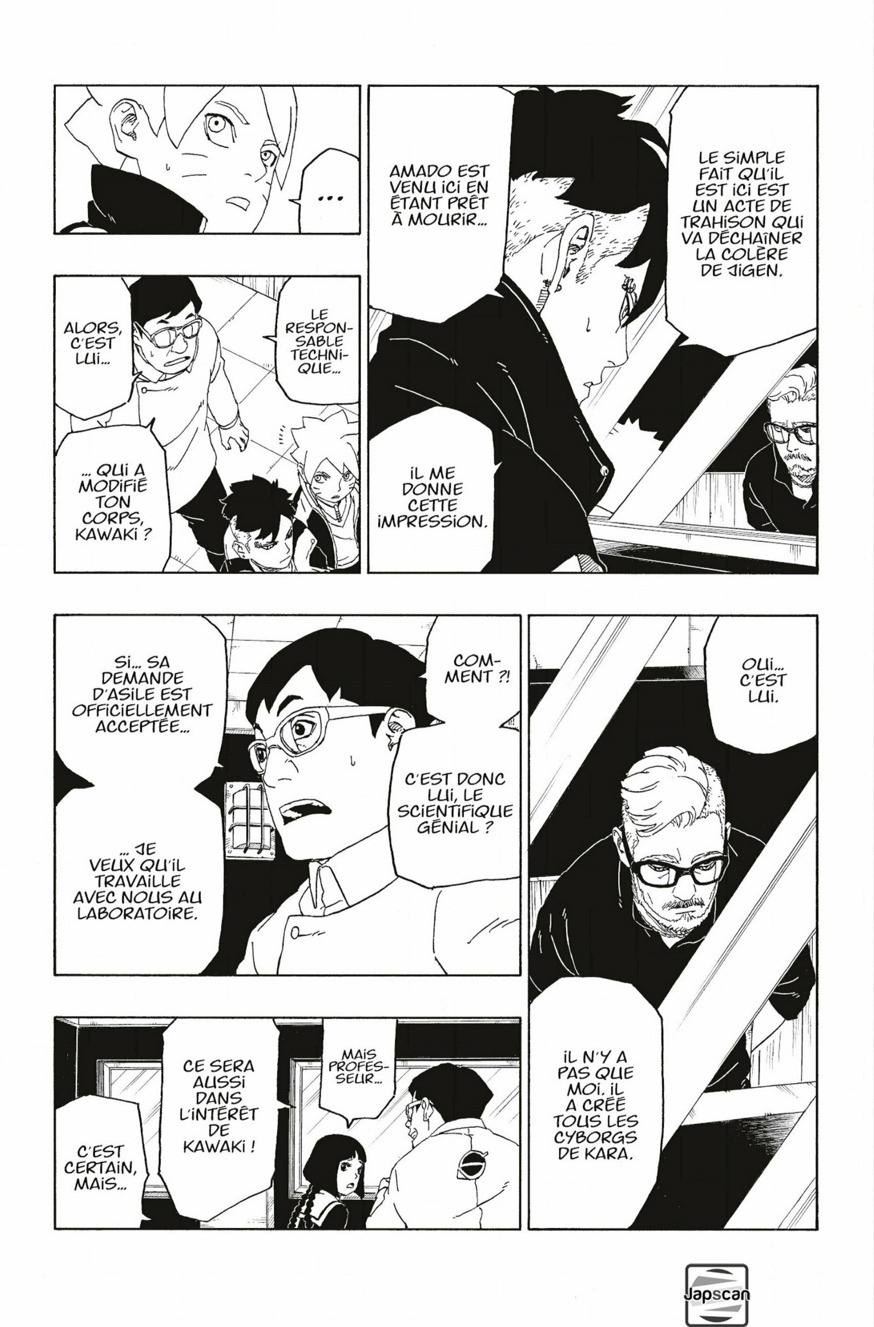 Read Boruto Blue Vortex fr  Manga Online