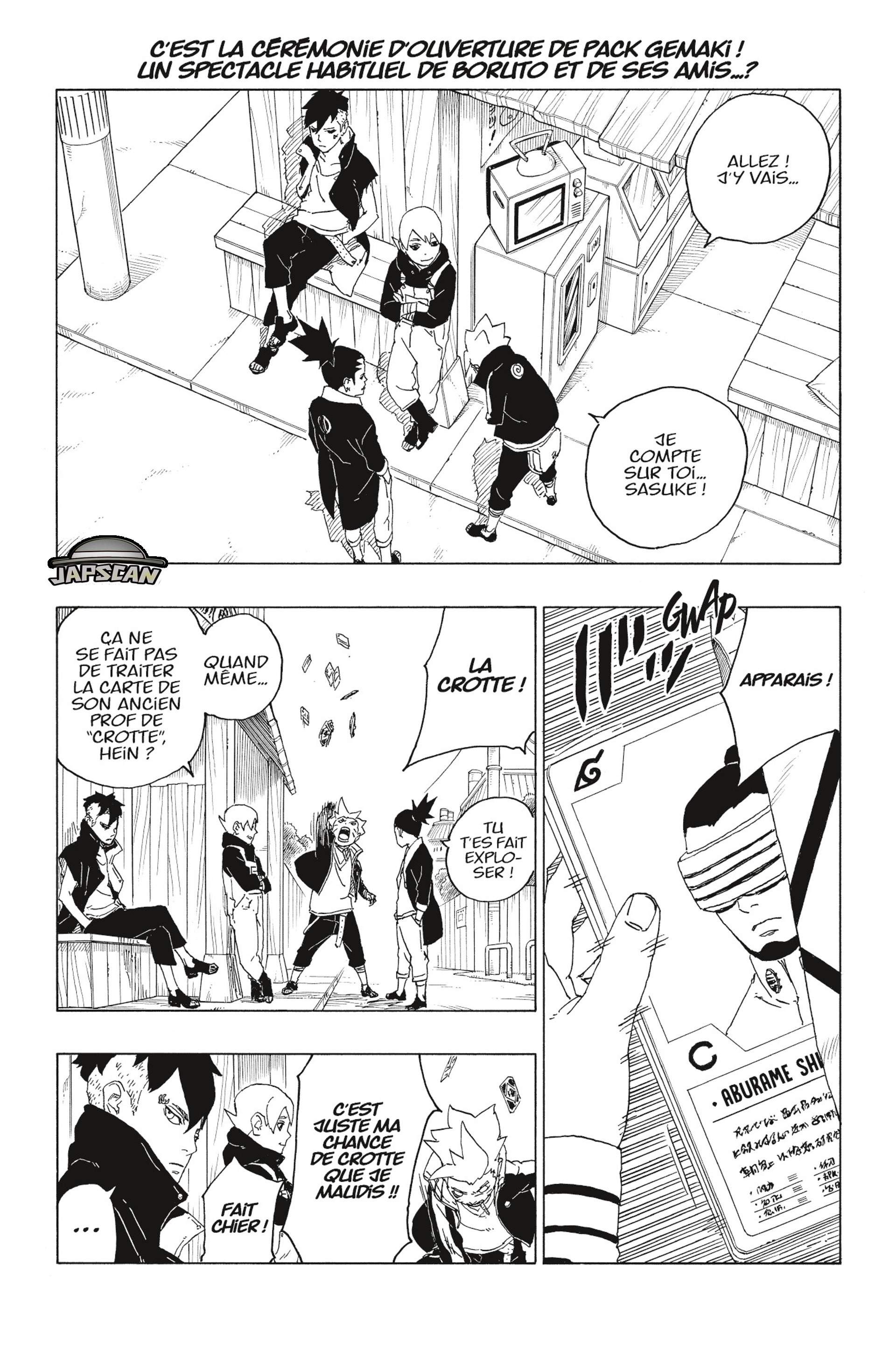 Read Boruto Blue Vortex fr  Manga Online