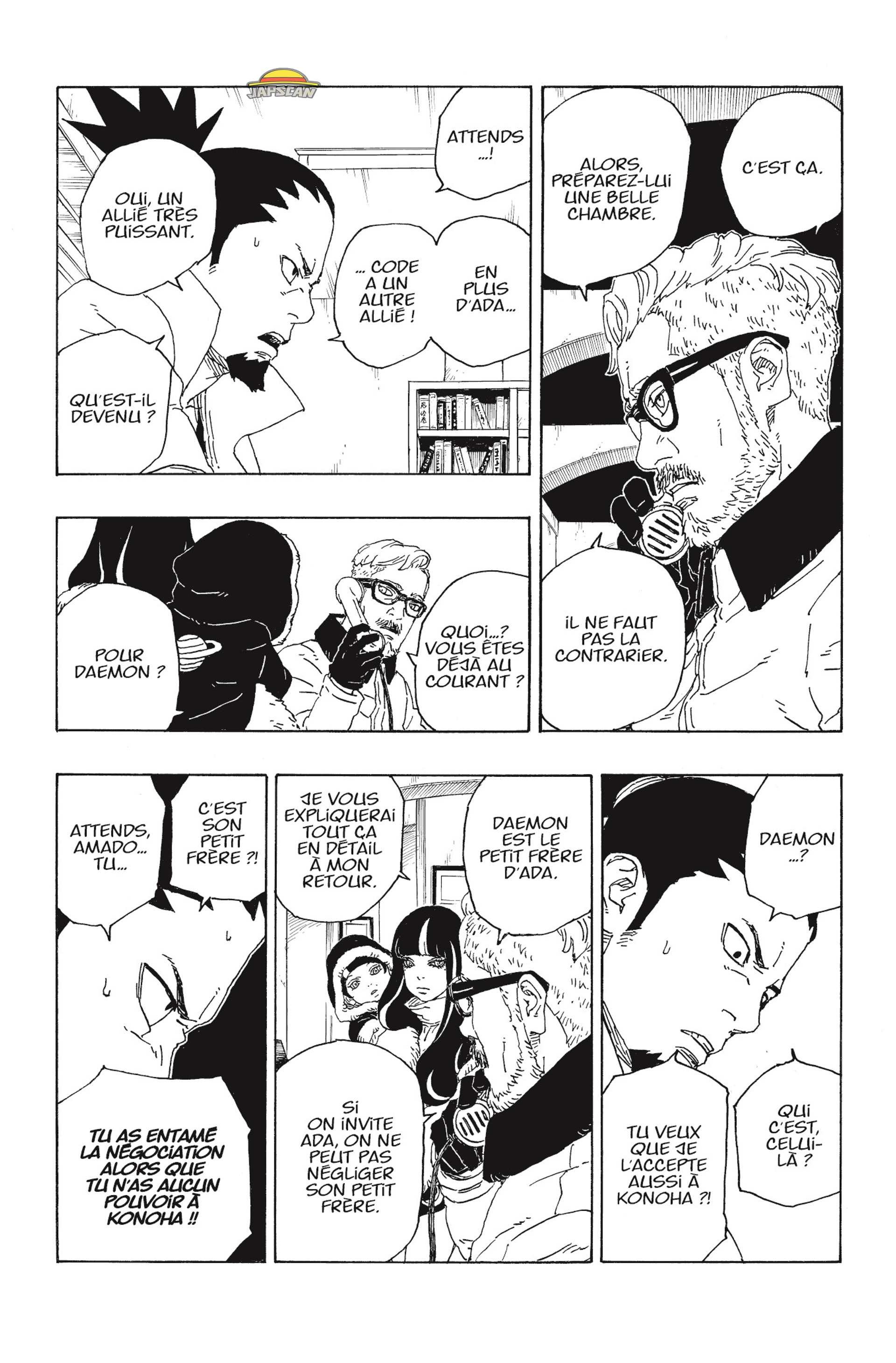 Read Boruto Blue Vortex fr  Manga Online