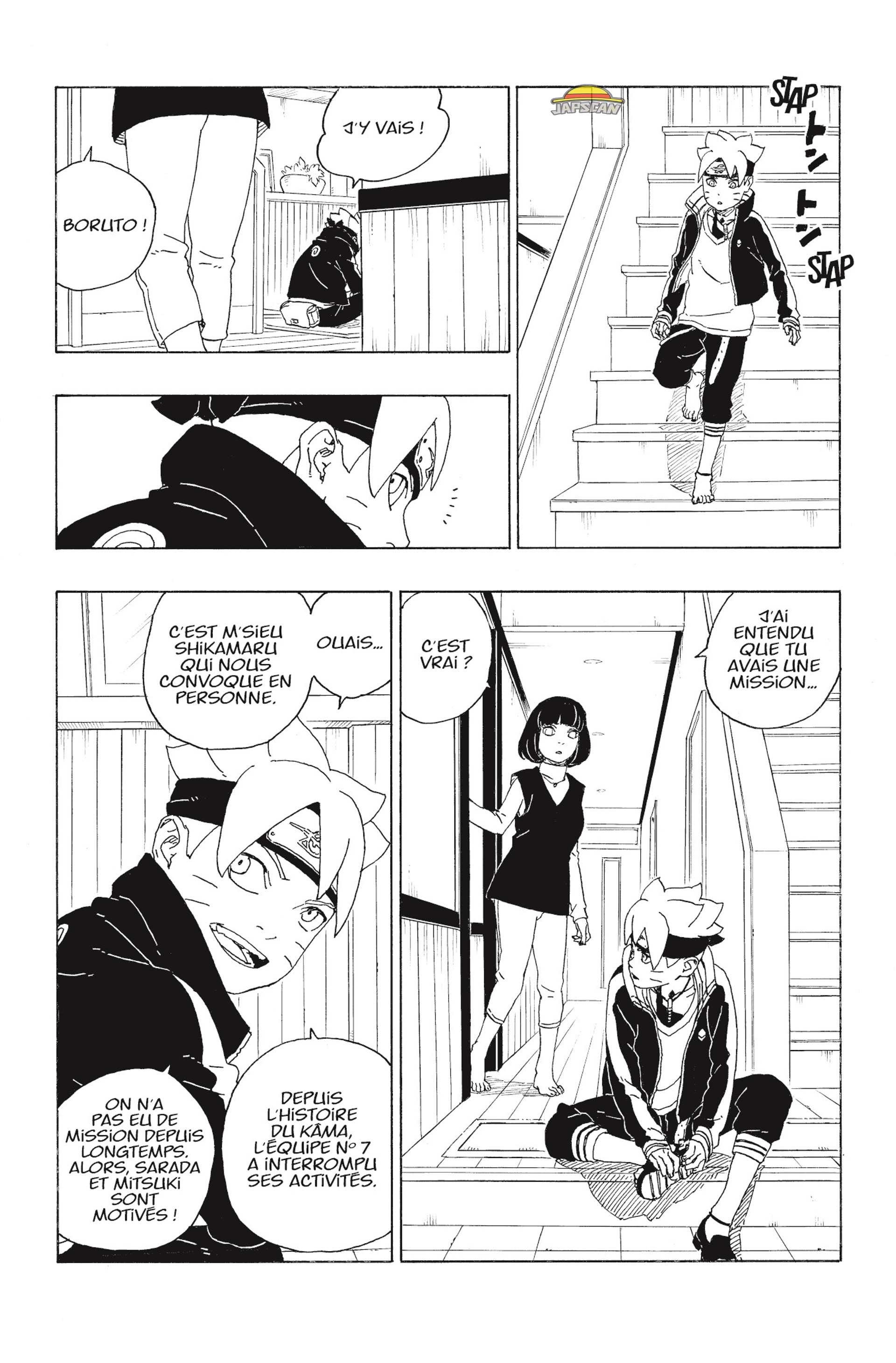 Read Boruto Blue Vortex fr  Manga Online