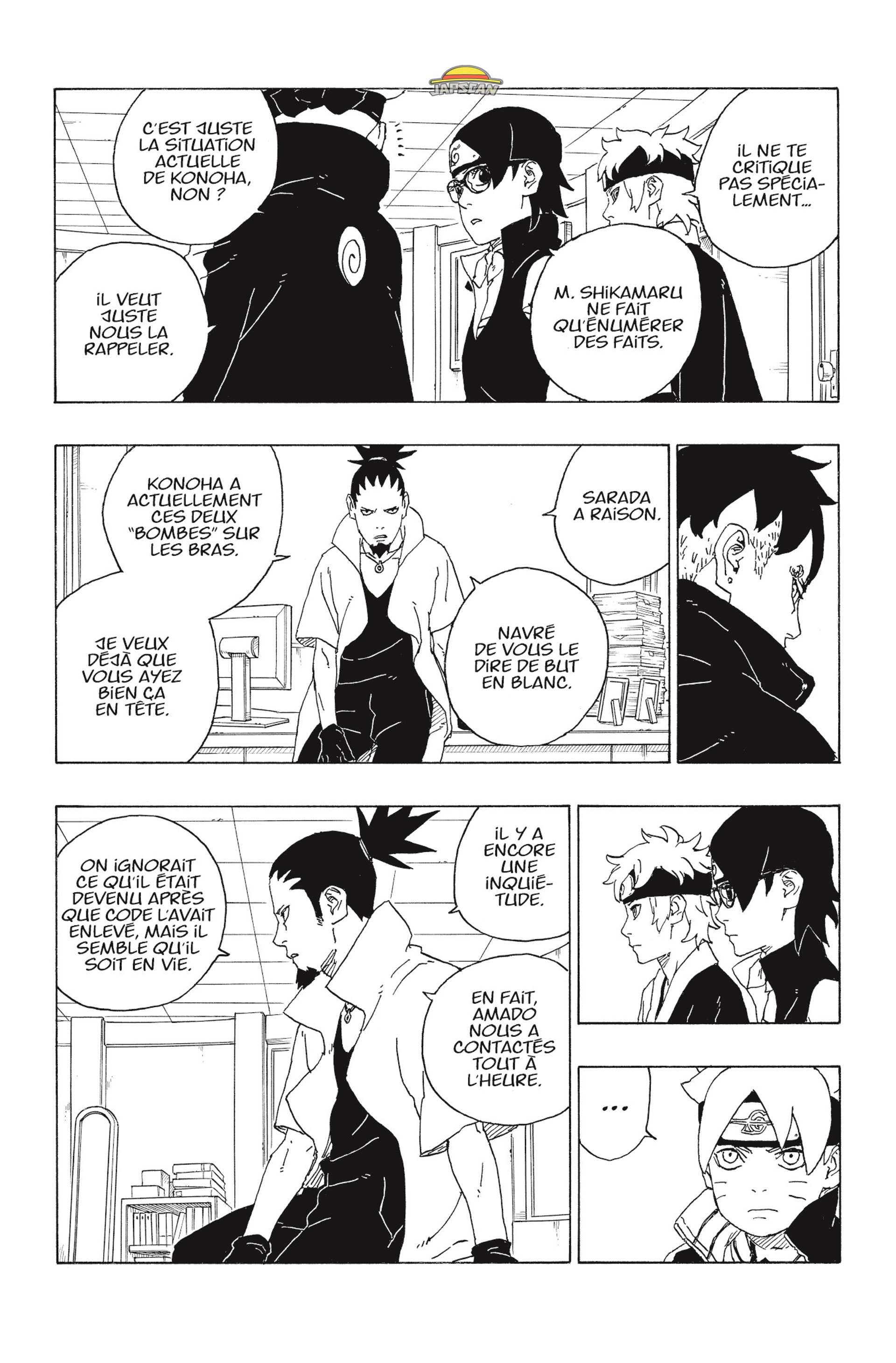 Read Boruto Blue Vortex fr  Manga Online