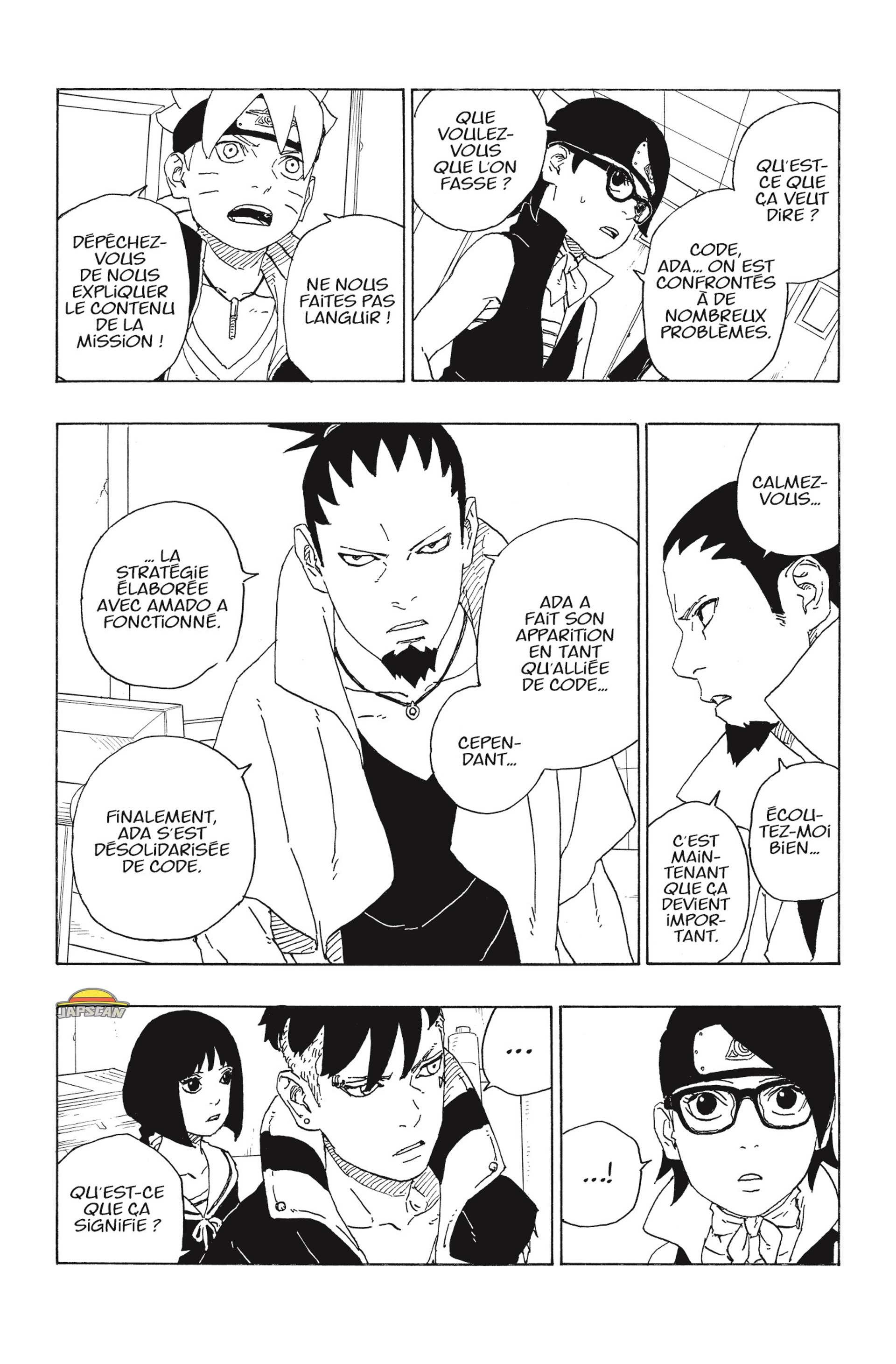 Read Boruto Blue Vortex fr  Manga Online