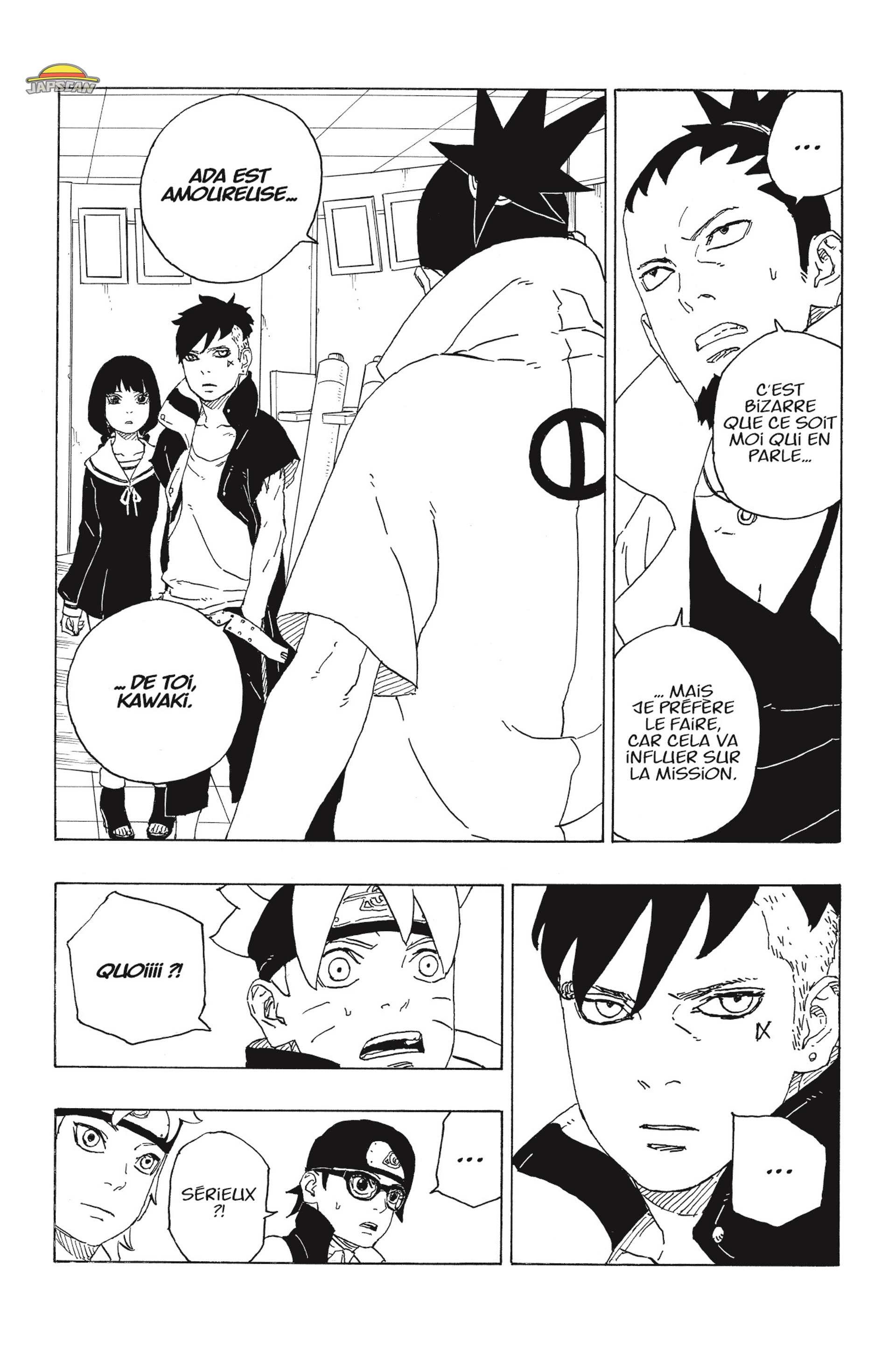 Read Boruto Blue Vortex fr  Manga Online