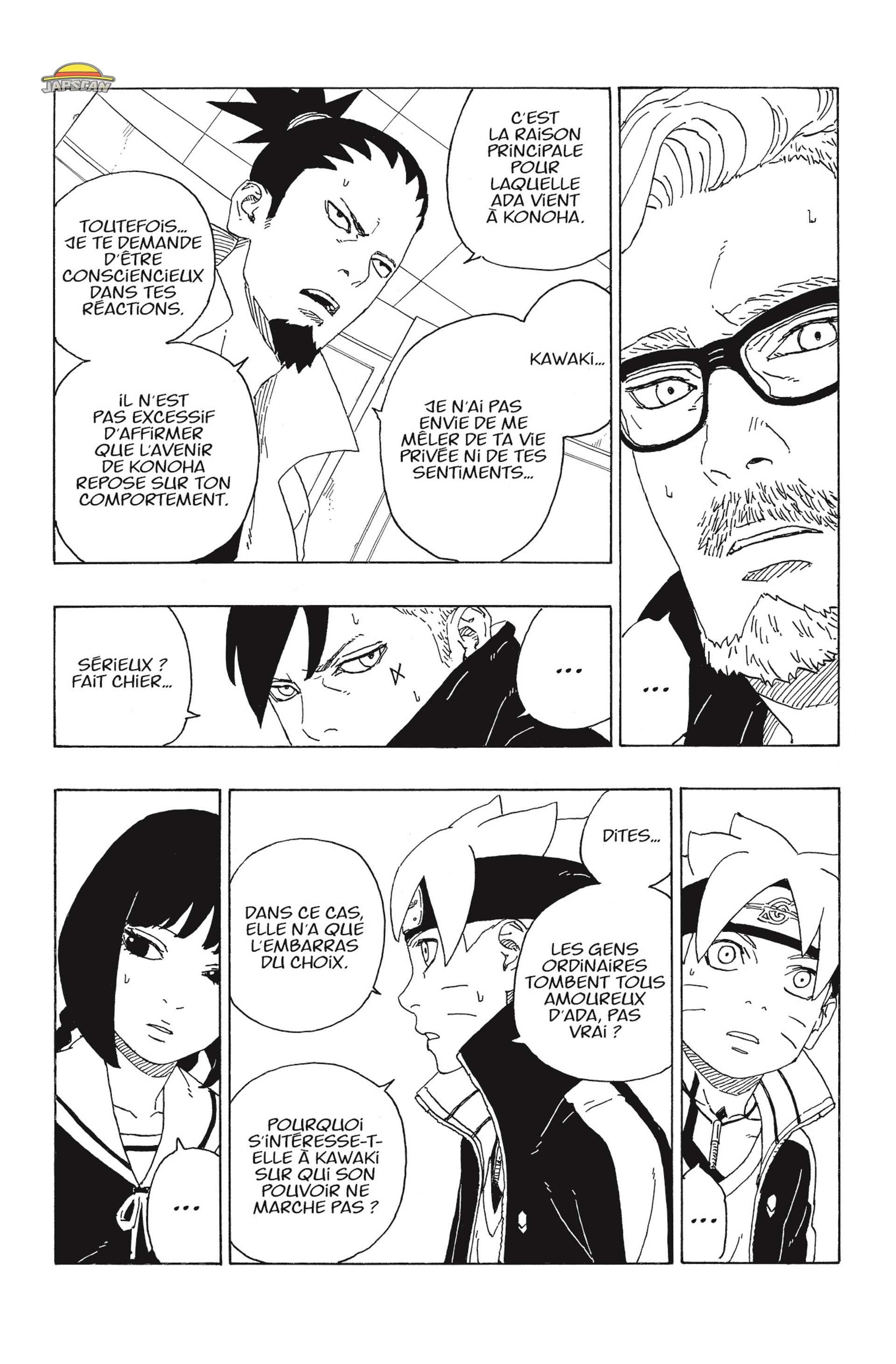 Read Boruto Blue Vortex fr  Manga Online