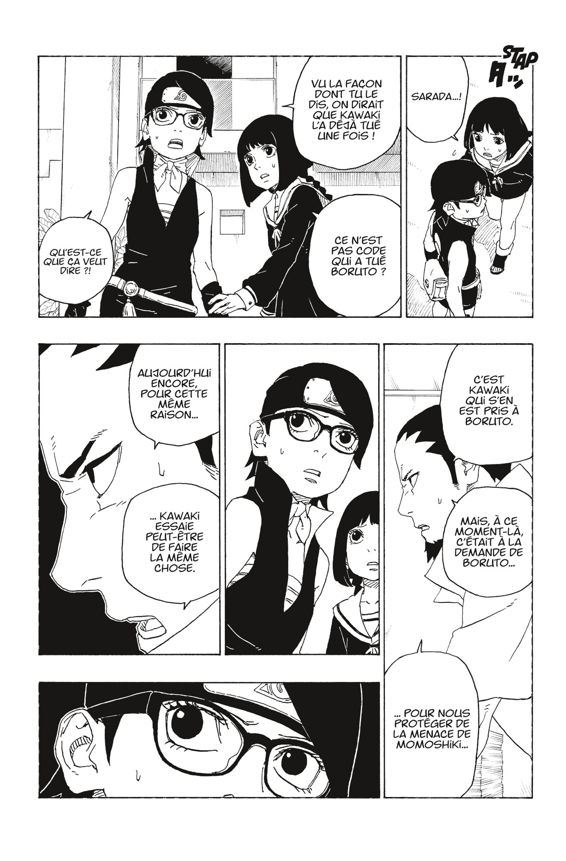 Read Boruto Blue Vortex fr  Manga Online