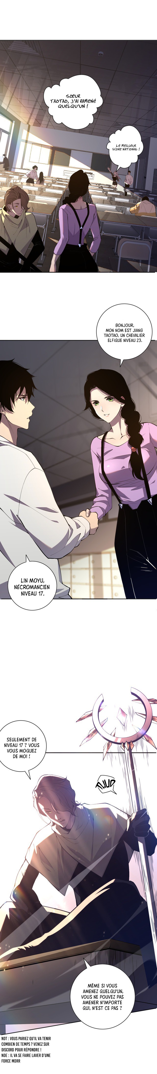 Read Catastrophic Necromancer fr Manga Online