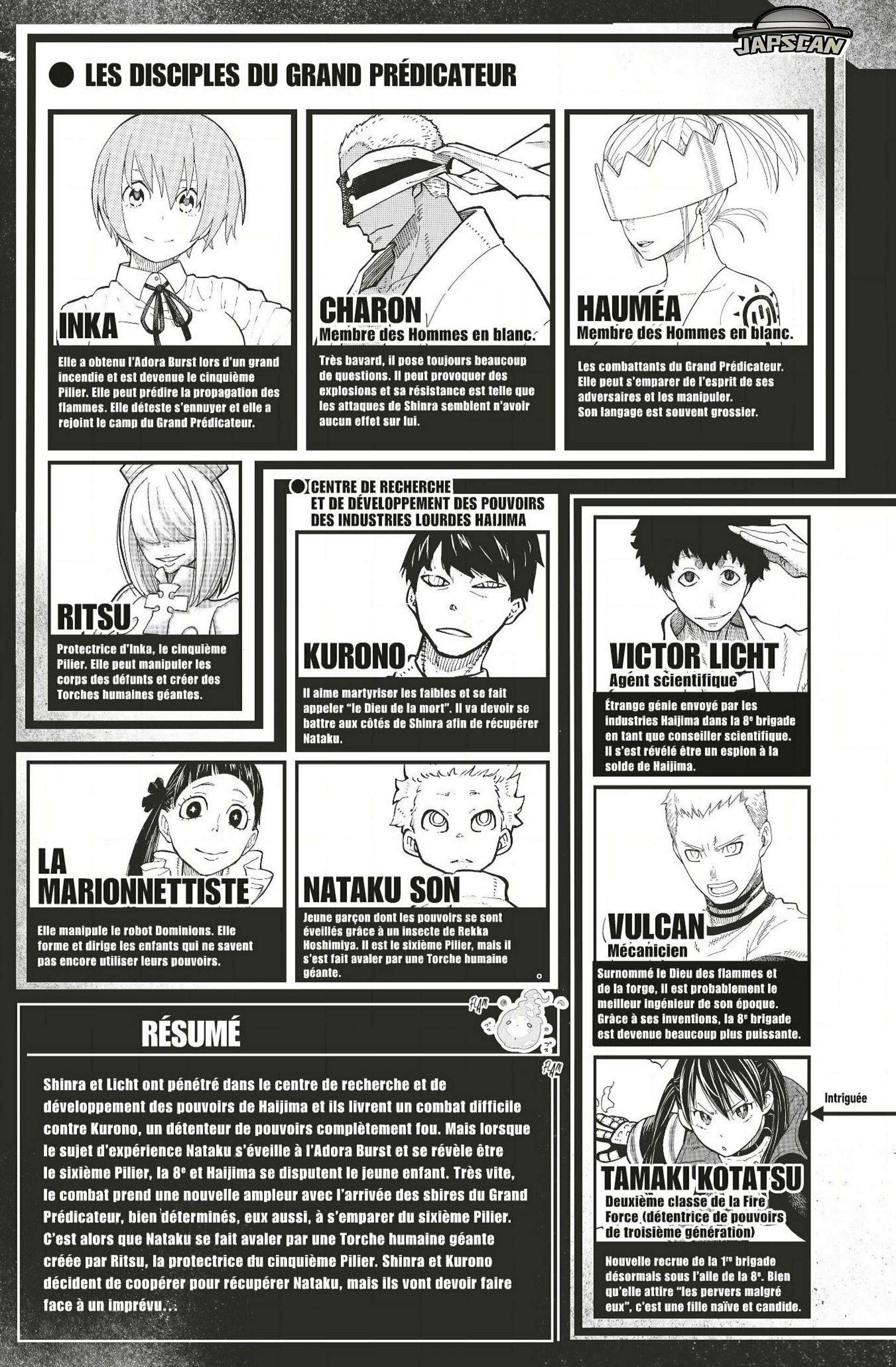 Read Fire Force fr Manga Online
