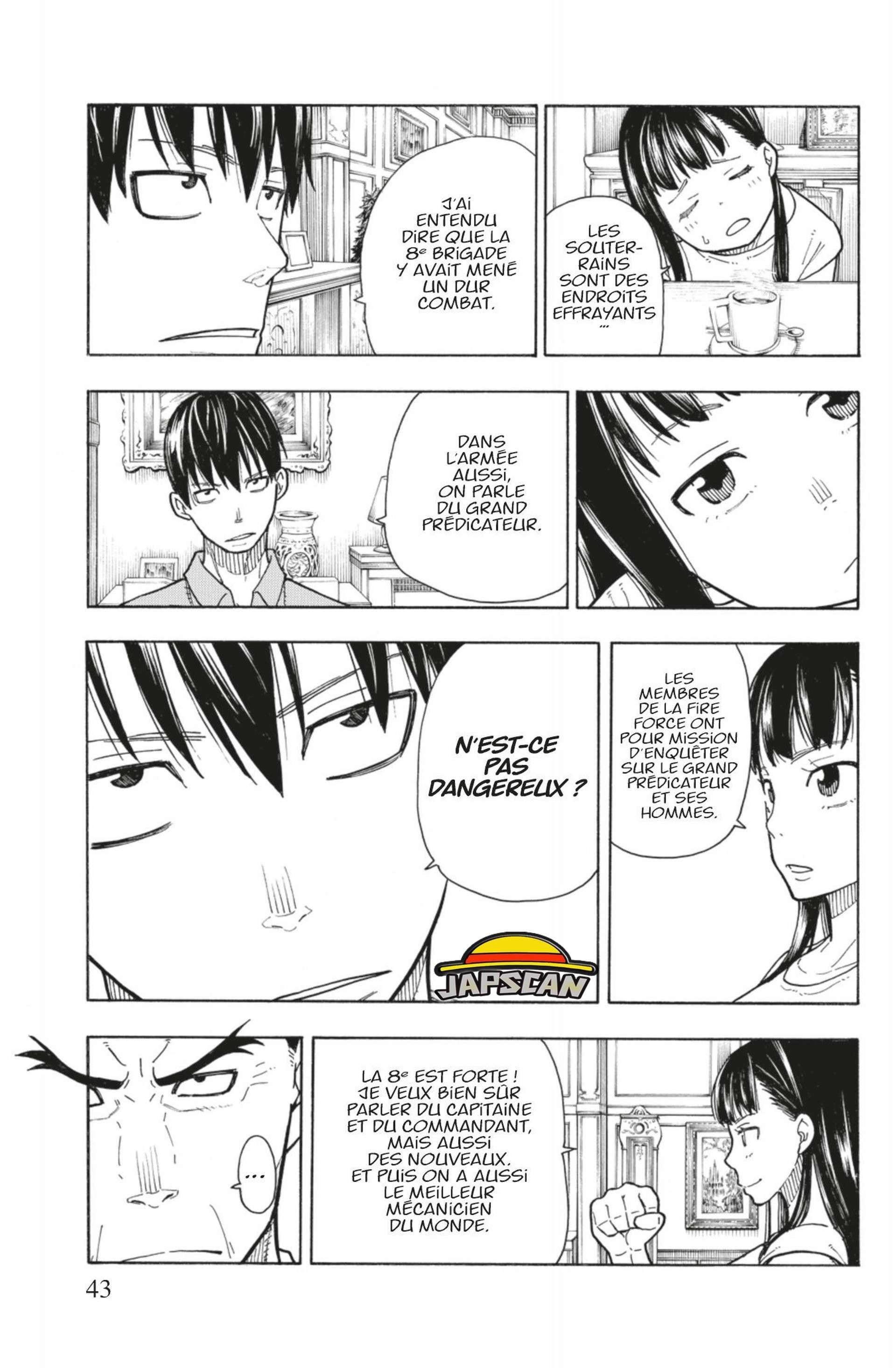 Read Fire Force fr Manga Online