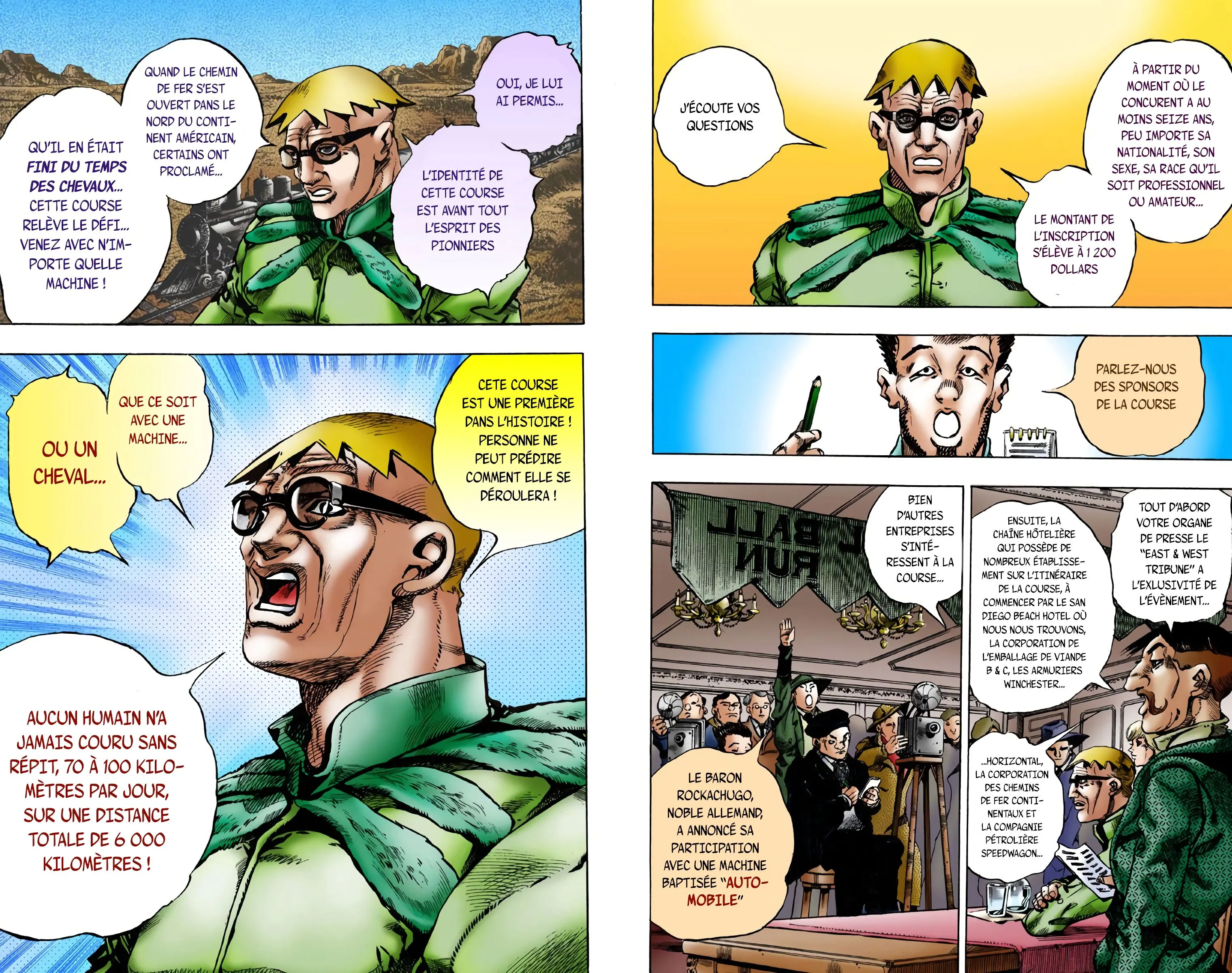 Read JoJo’s Bizarre Adventure  Steel Ball Run fr Manga Online