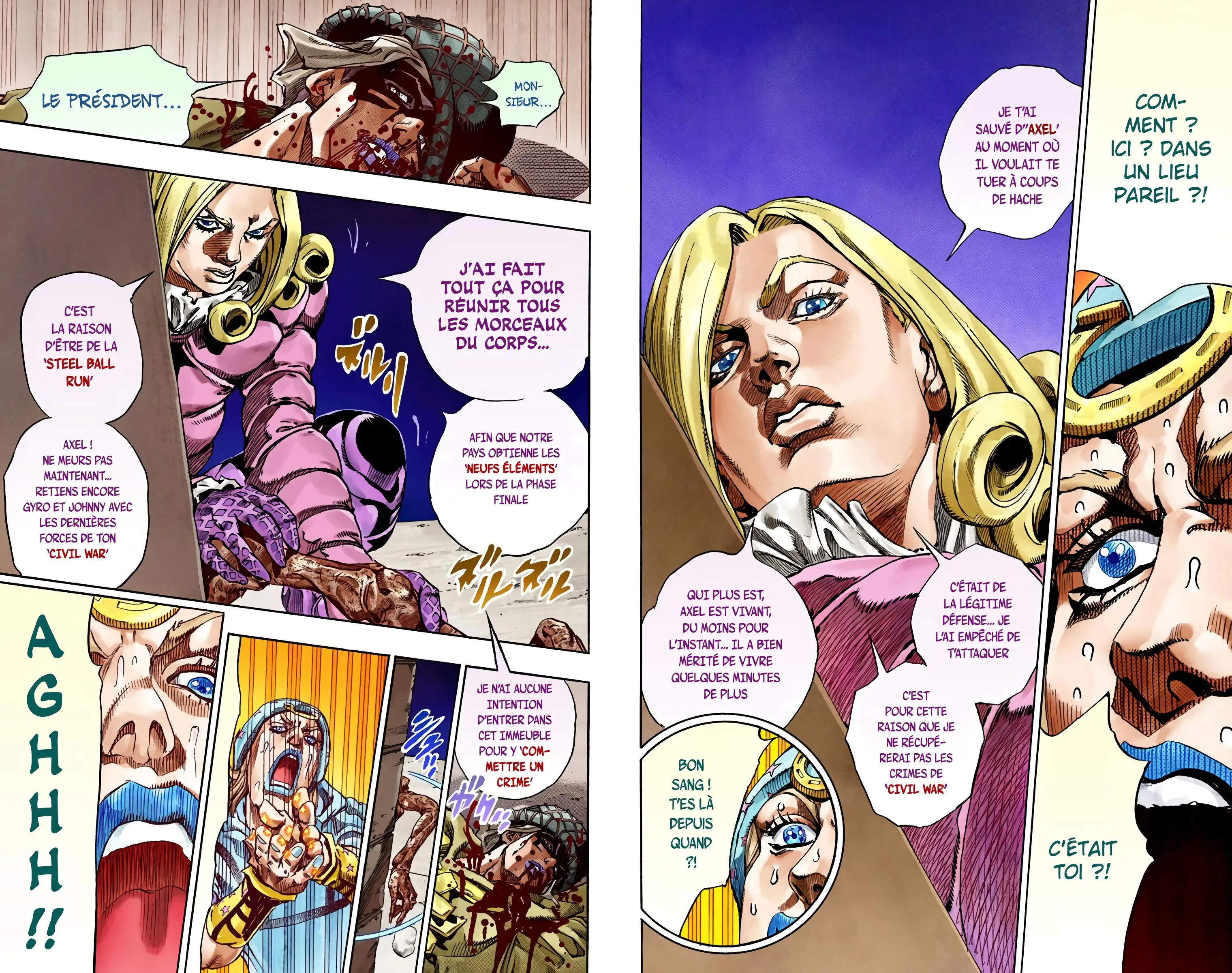 Read JoJo’s Bizarre Adventure  Steel Ball Run fr Manga Online