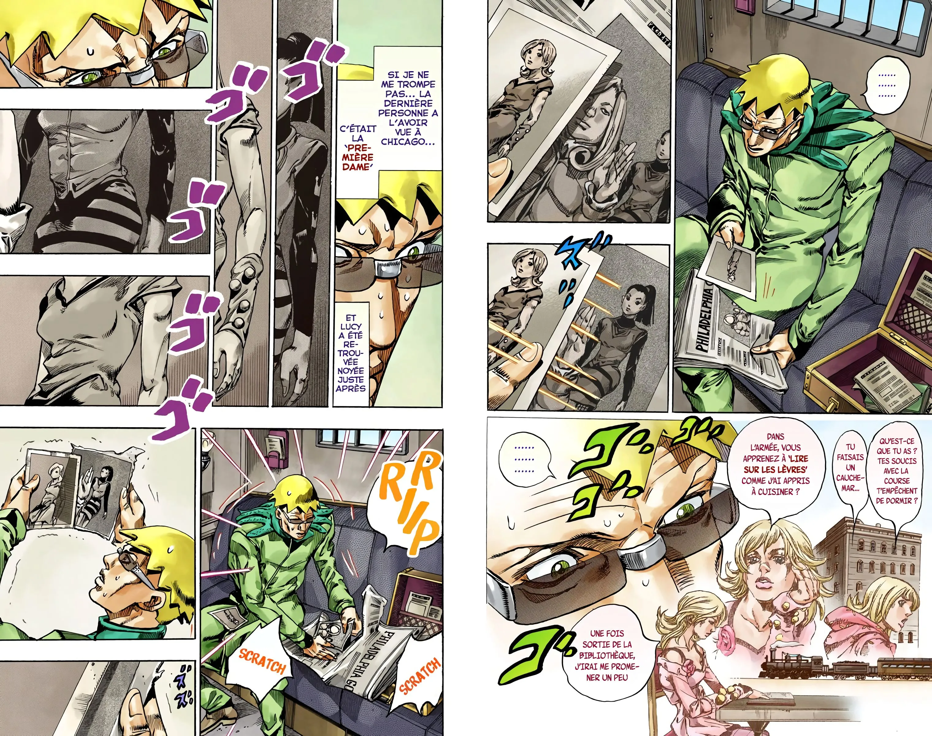 Read JoJo’s Bizarre Adventure  Steel Ball Run fr Manga Online