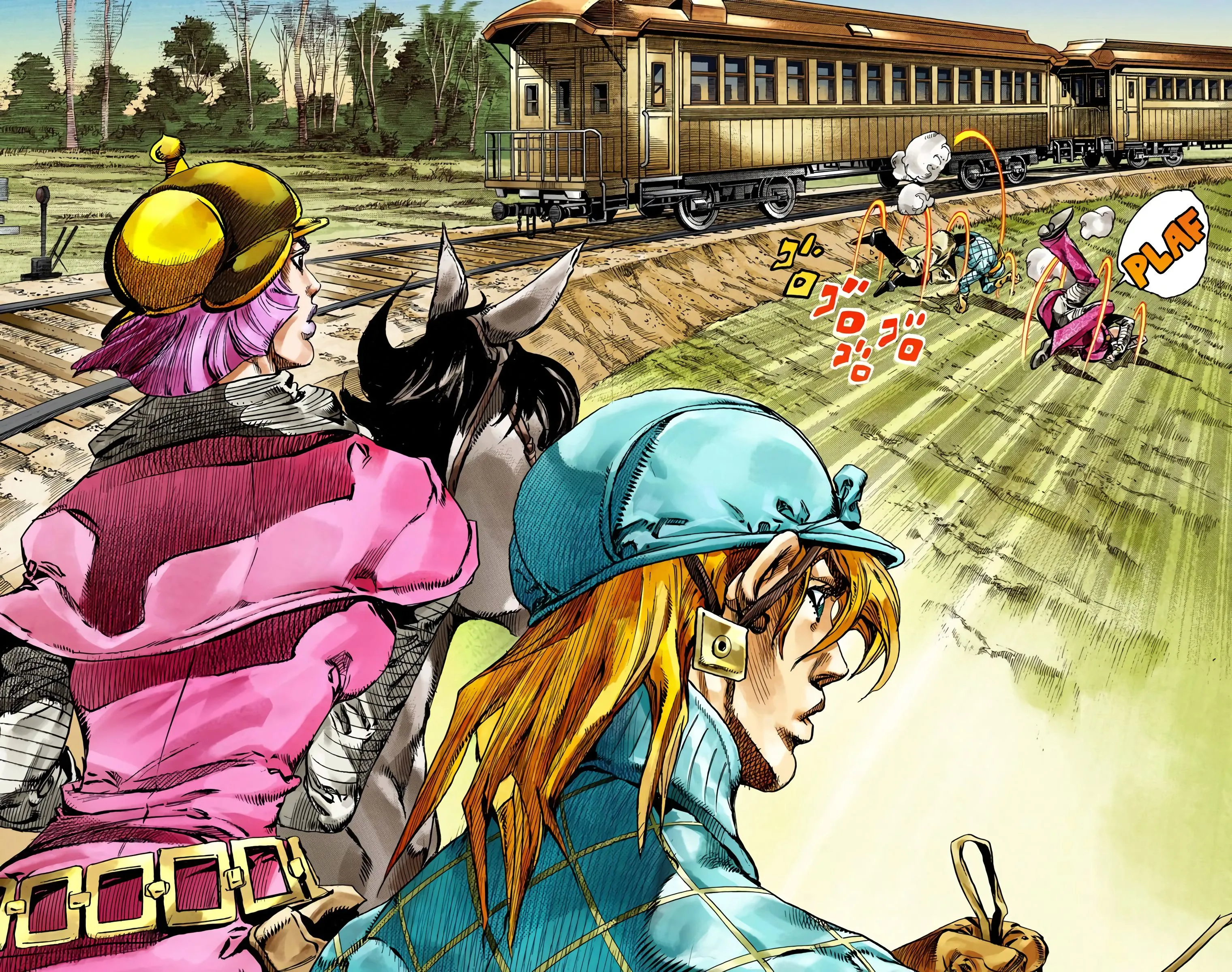 Read JoJo’s Bizarre Adventure  Steel Ball Run fr Manga Online
