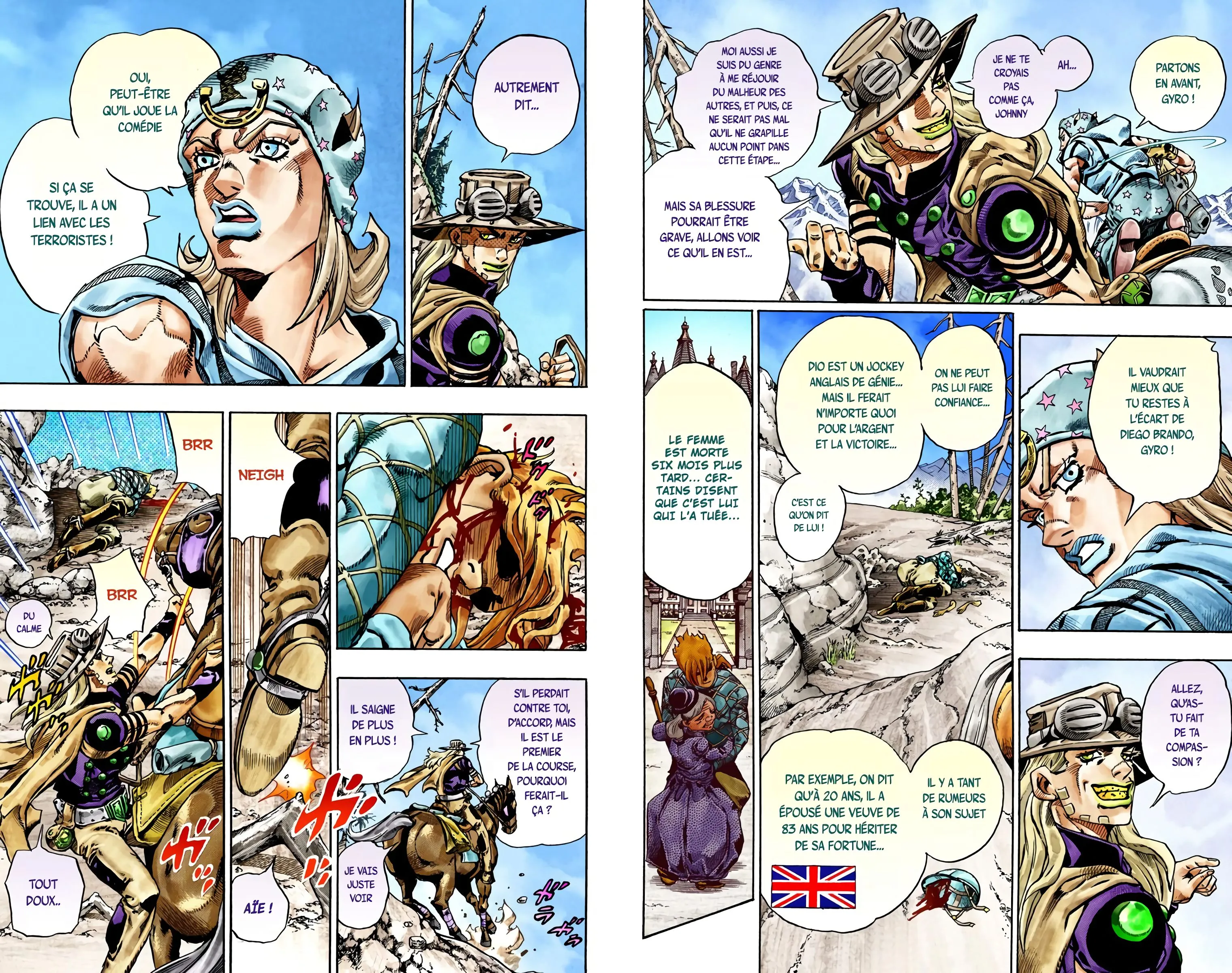 Read JoJo’s Bizarre Adventure  Steel Ball Run fr Manga Online