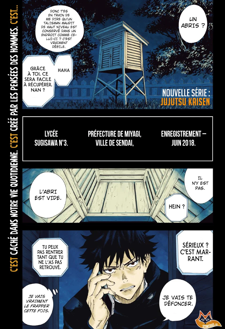 Read Jujutsu Kaisen fr Manga Online
