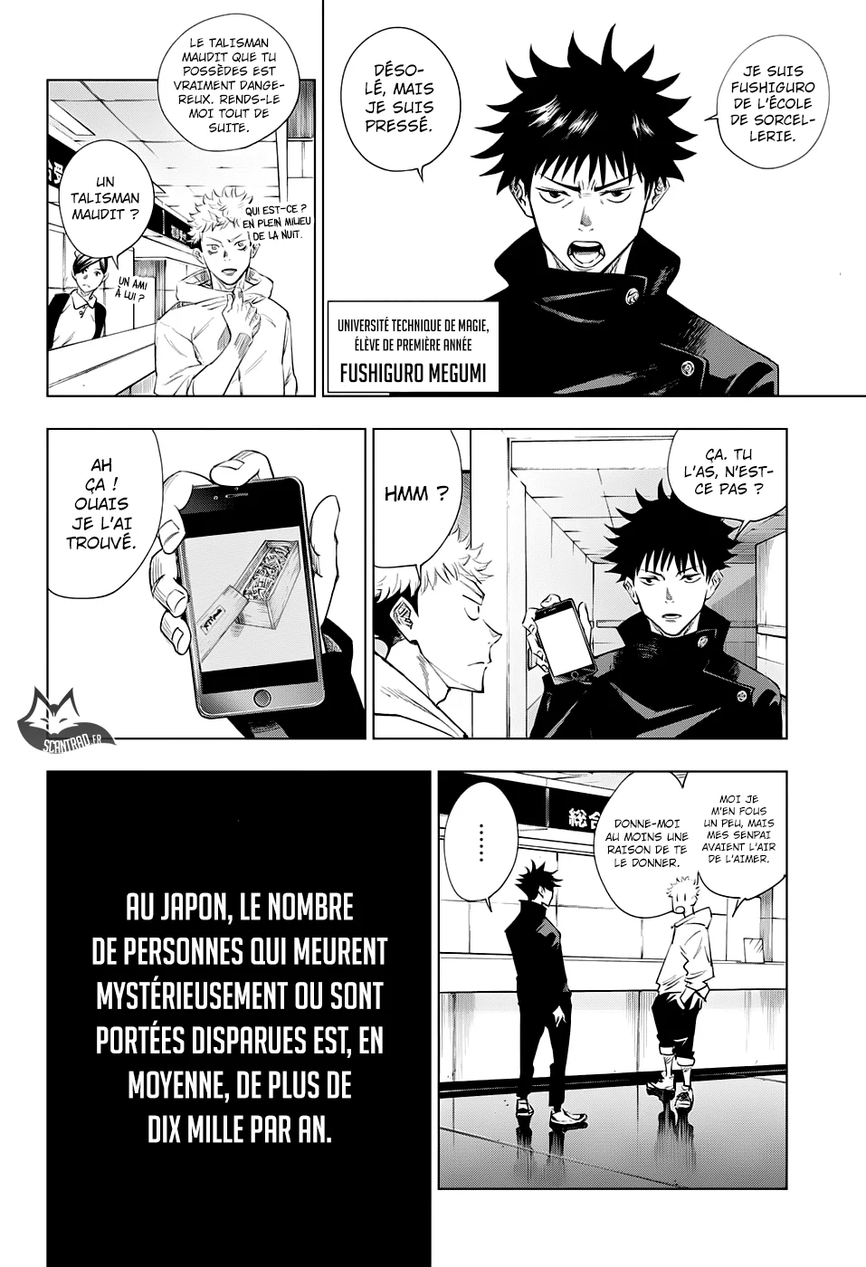 Read Jujutsu Kaisen fr Manga Online