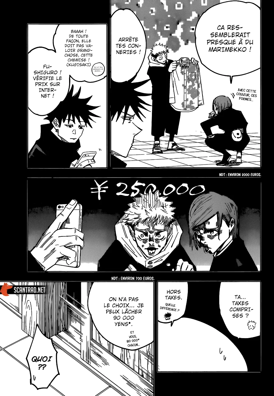 Read Jujutsu Kaisen fr Manga Online