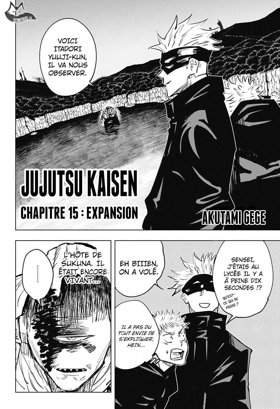 Read Jujutsu Kaisen fr Manga Online