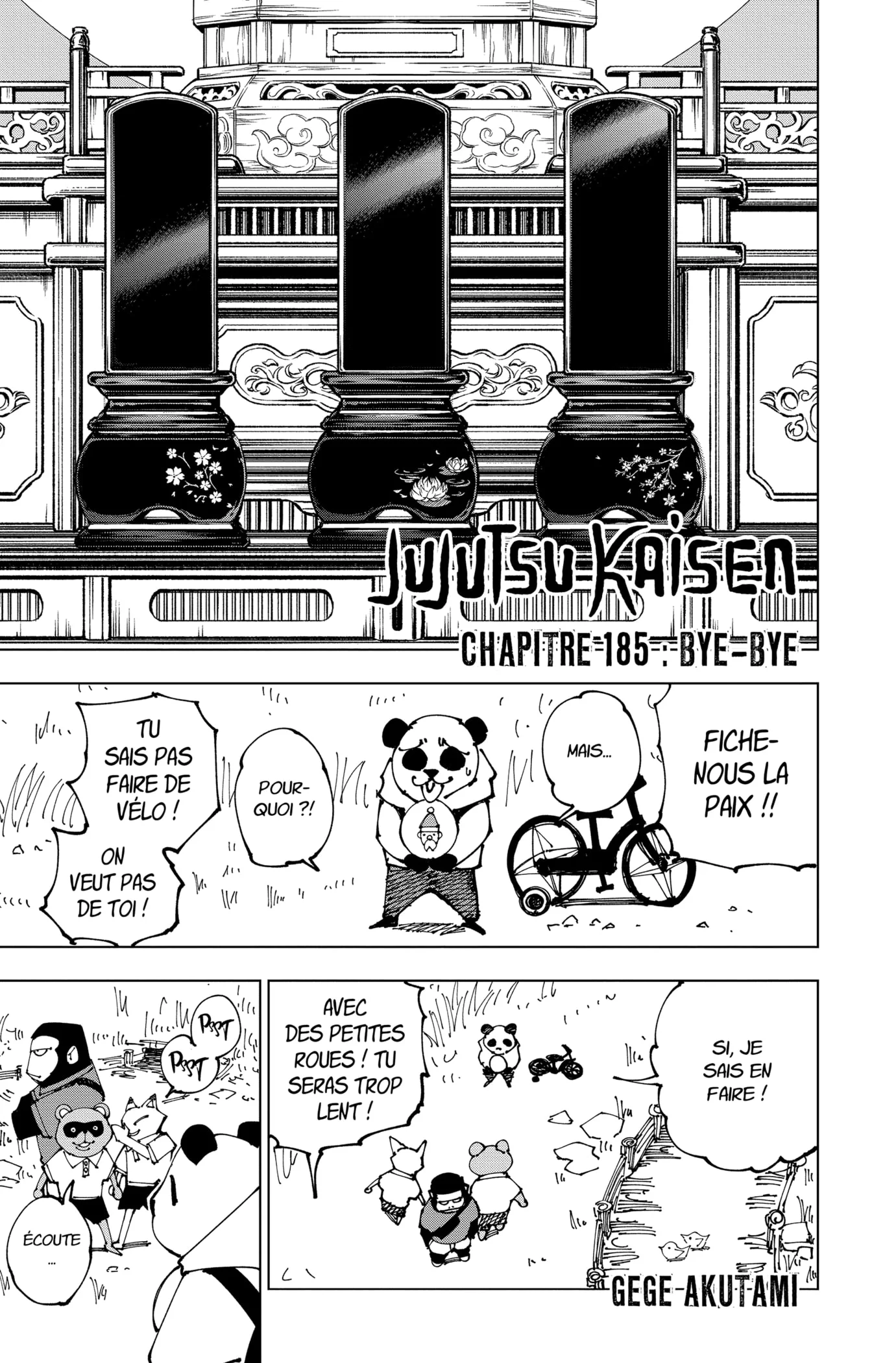 Read Jujutsu Kaisen fr Manga Online
