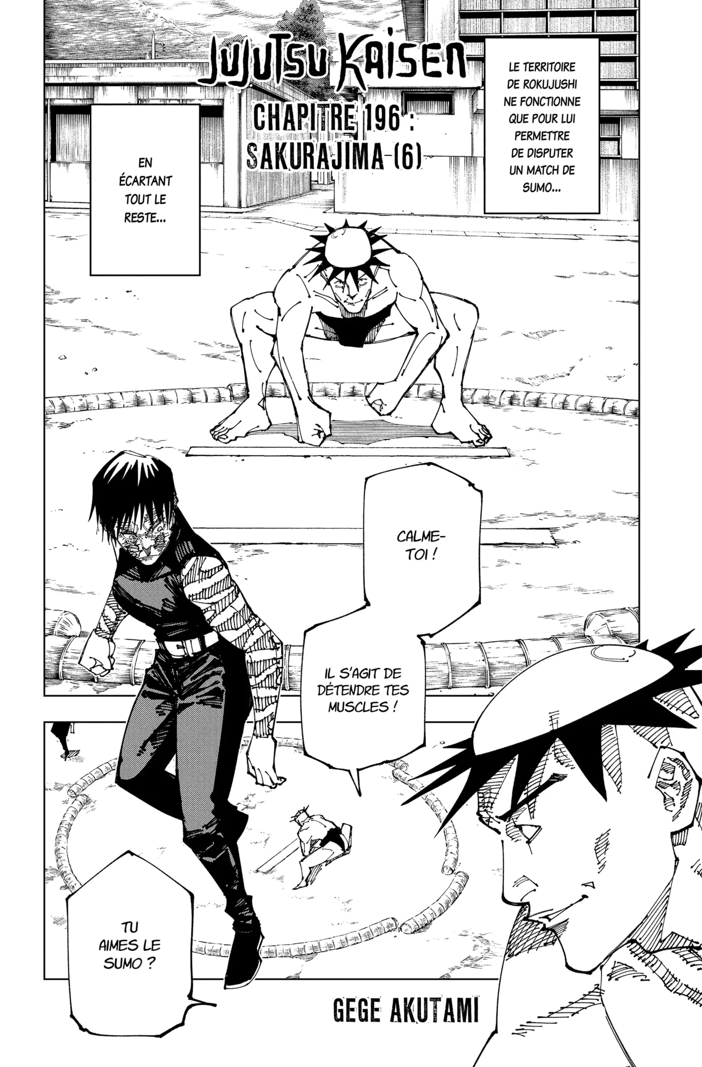 Read Jujutsu Kaisen fr Manga Online