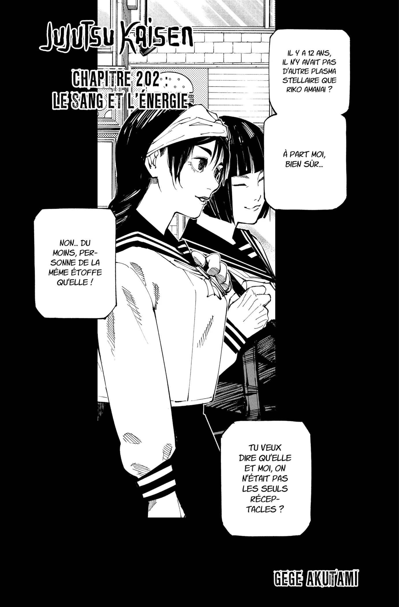 Read Jujutsu Kaisen fr Manga Online