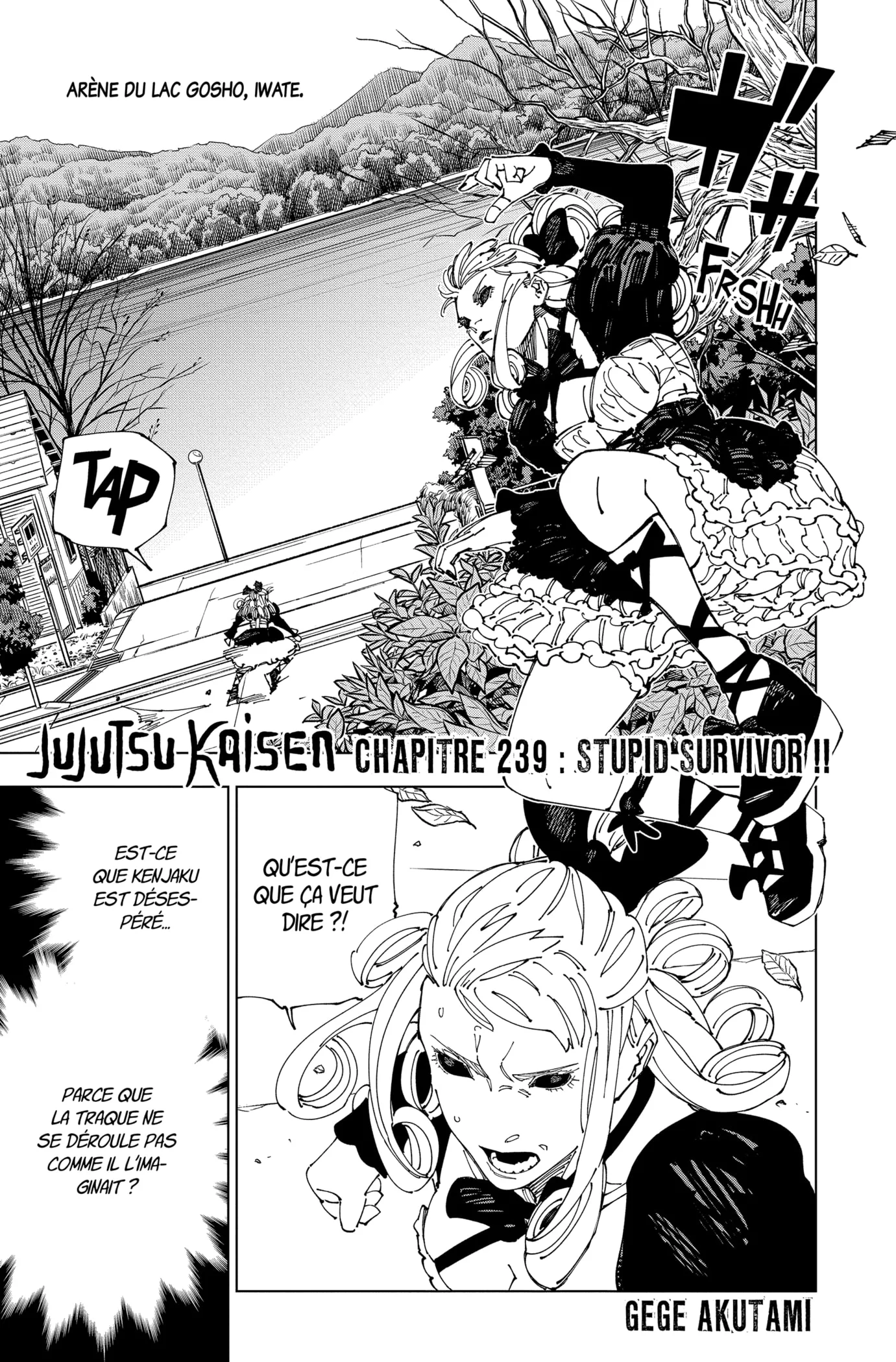 Read Jujutsu Kaisen fr Manga Online