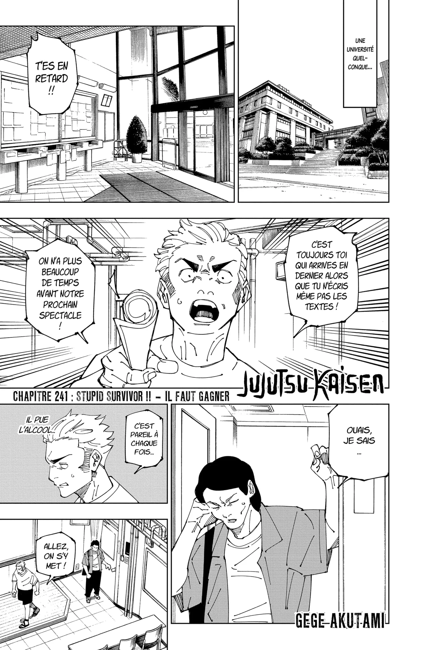 Read Jujutsu Kaisen fr Manga Online