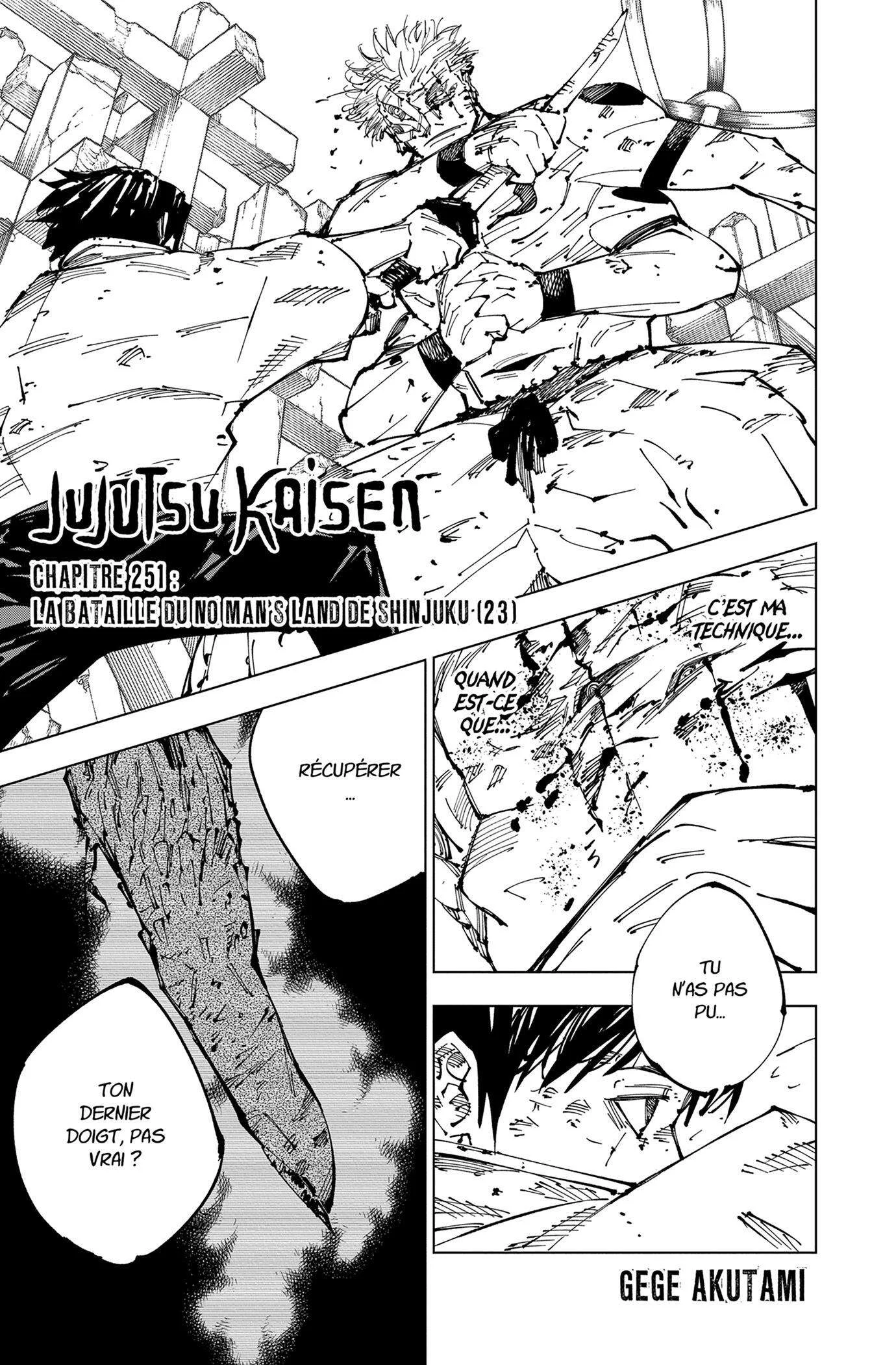 Read Jujutsu Kaisen fr Manga Online