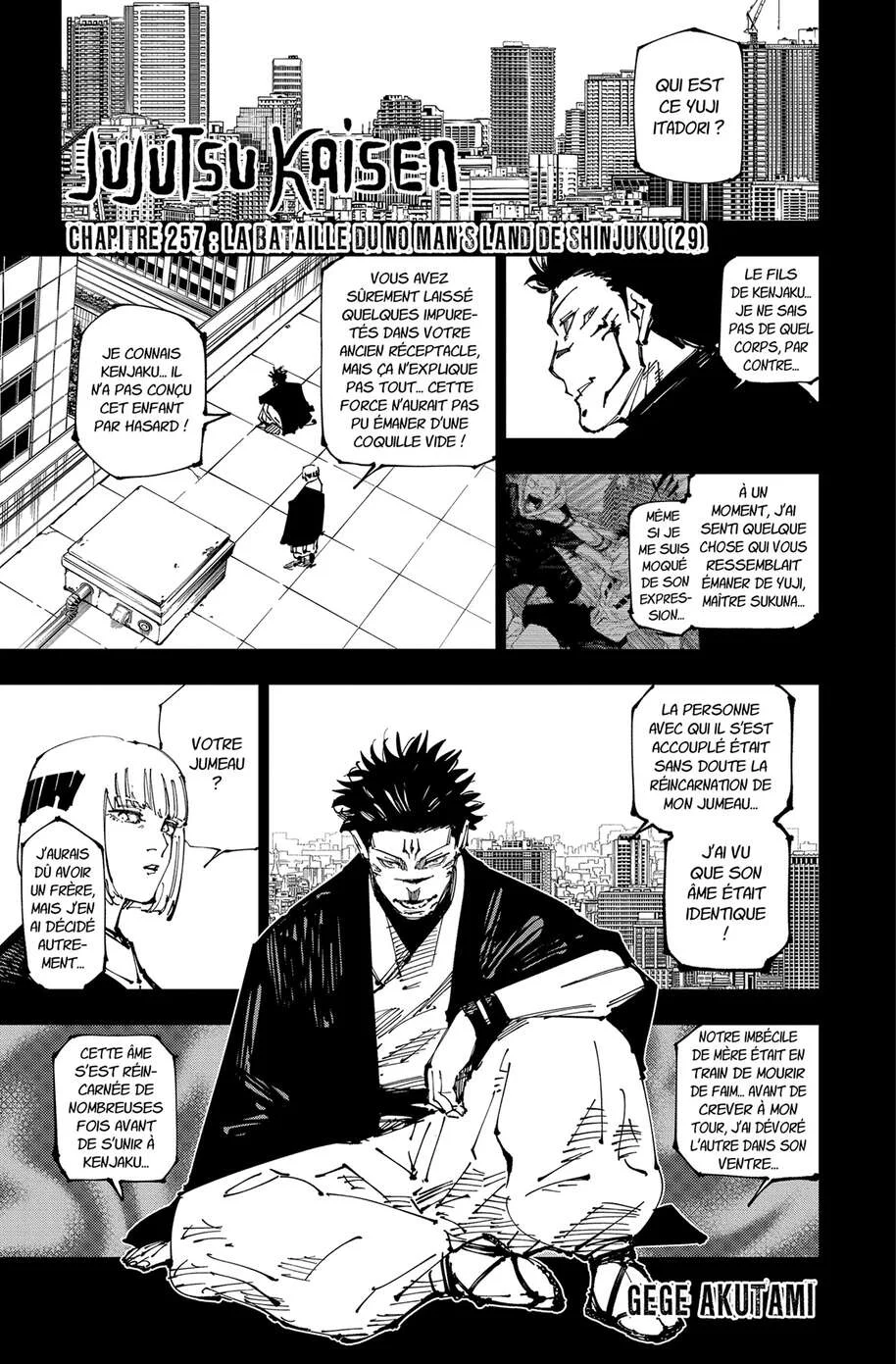 Read Jujutsu Kaisen fr Manga Online