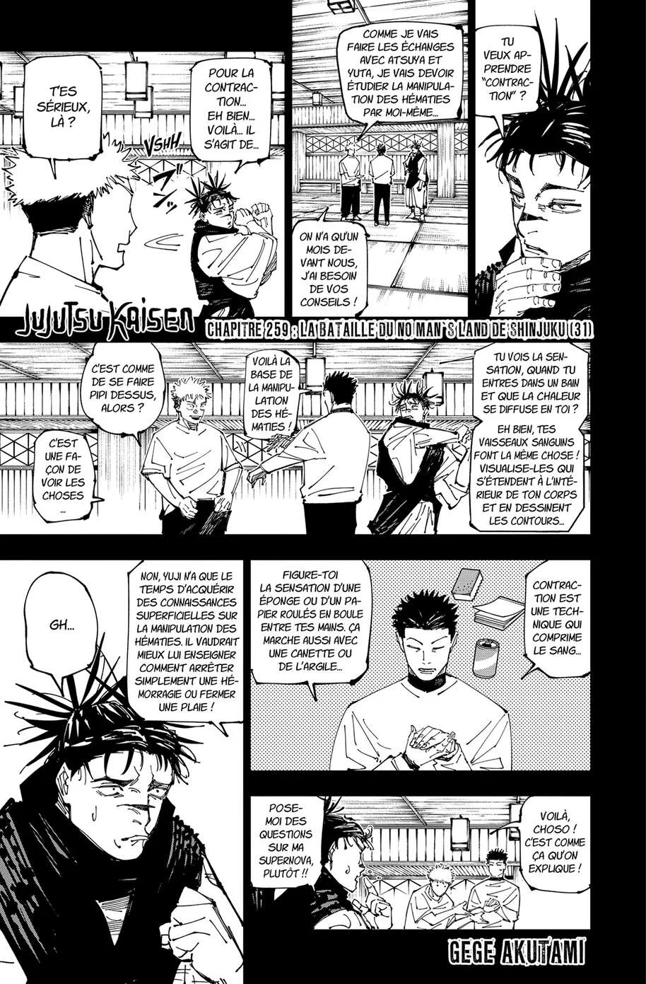 Read Jujutsu Kaisen fr Manga Online