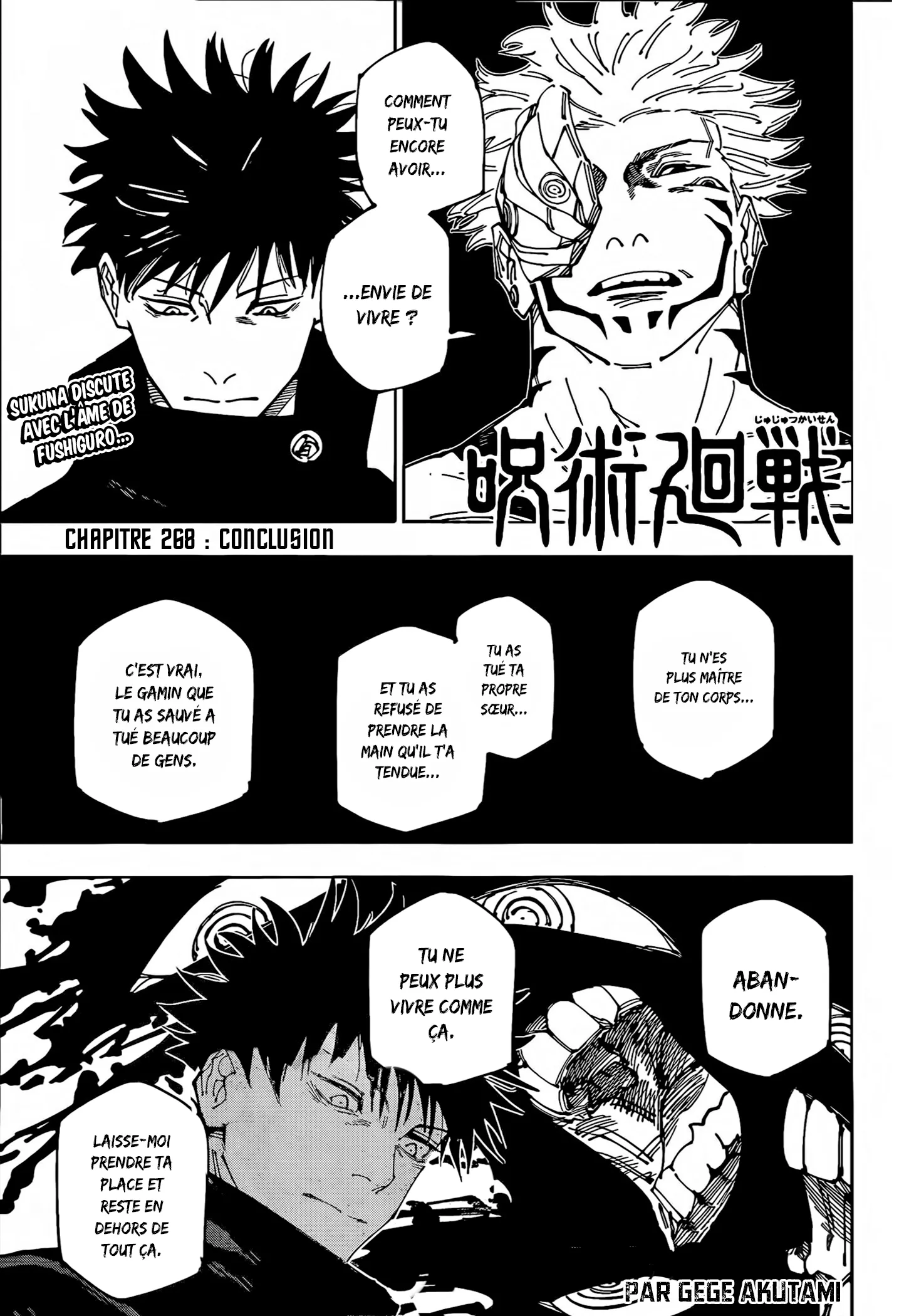 Read Jujutsu Kaisen fr Manga Online