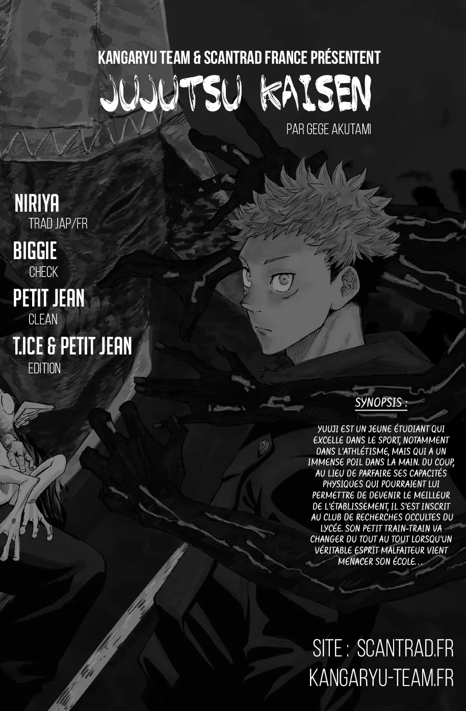 Read Jujutsu Kaisen fr Manga Online