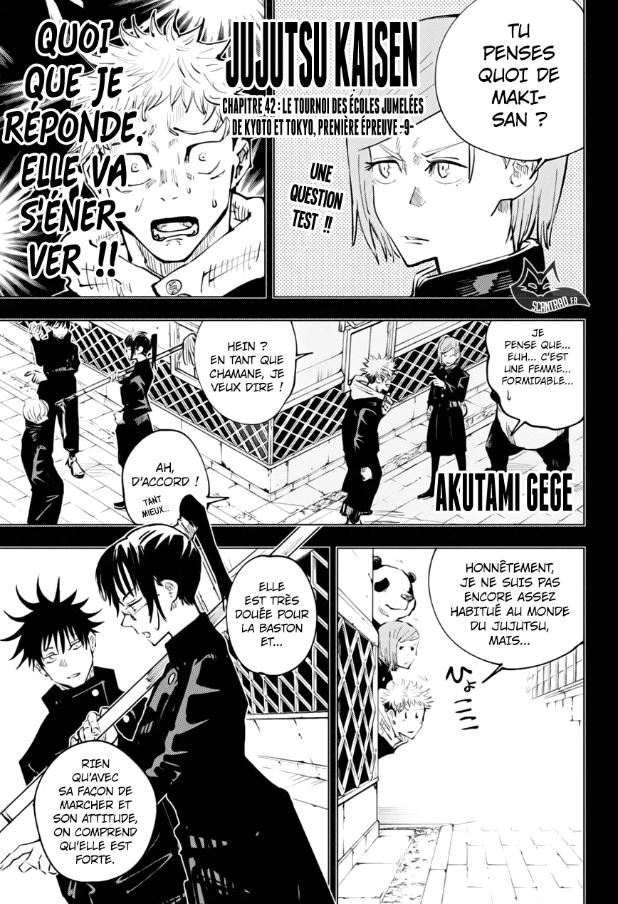 Read Jujutsu Kaisen fr Manga Online