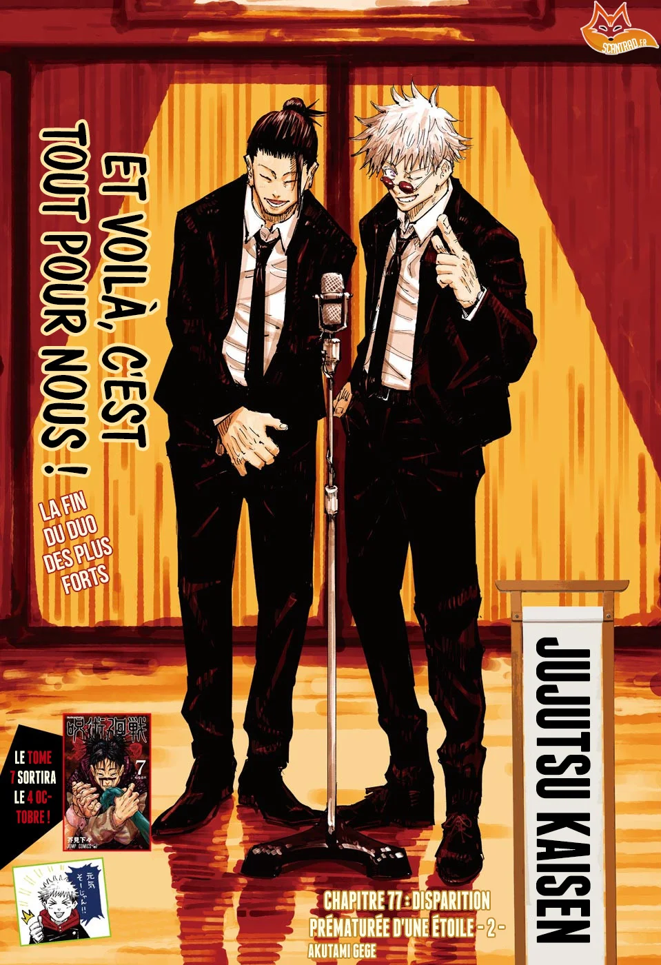 Read Jujutsu Kaisen fr Manga Online