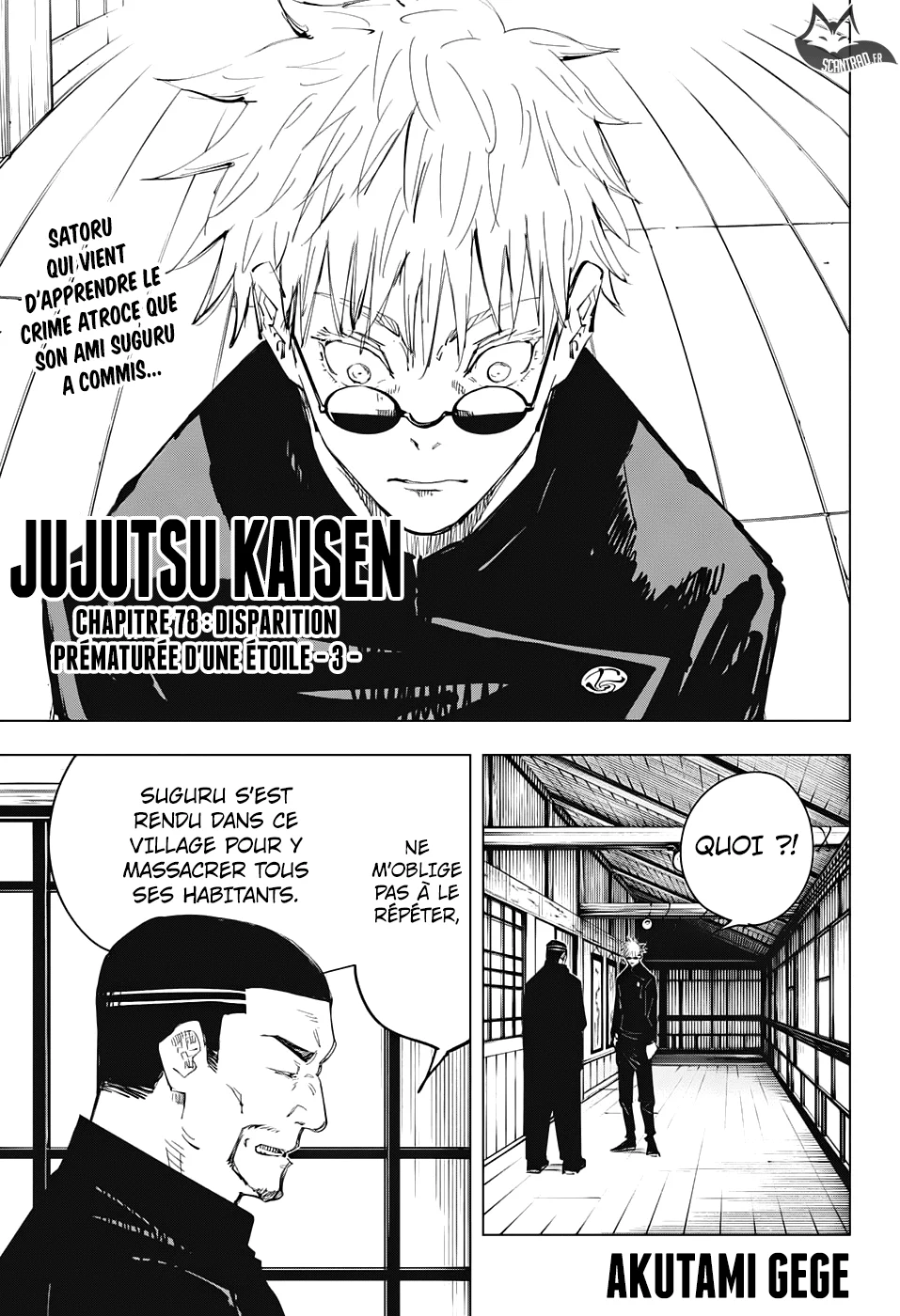 Read Jujutsu Kaisen fr Manga Online